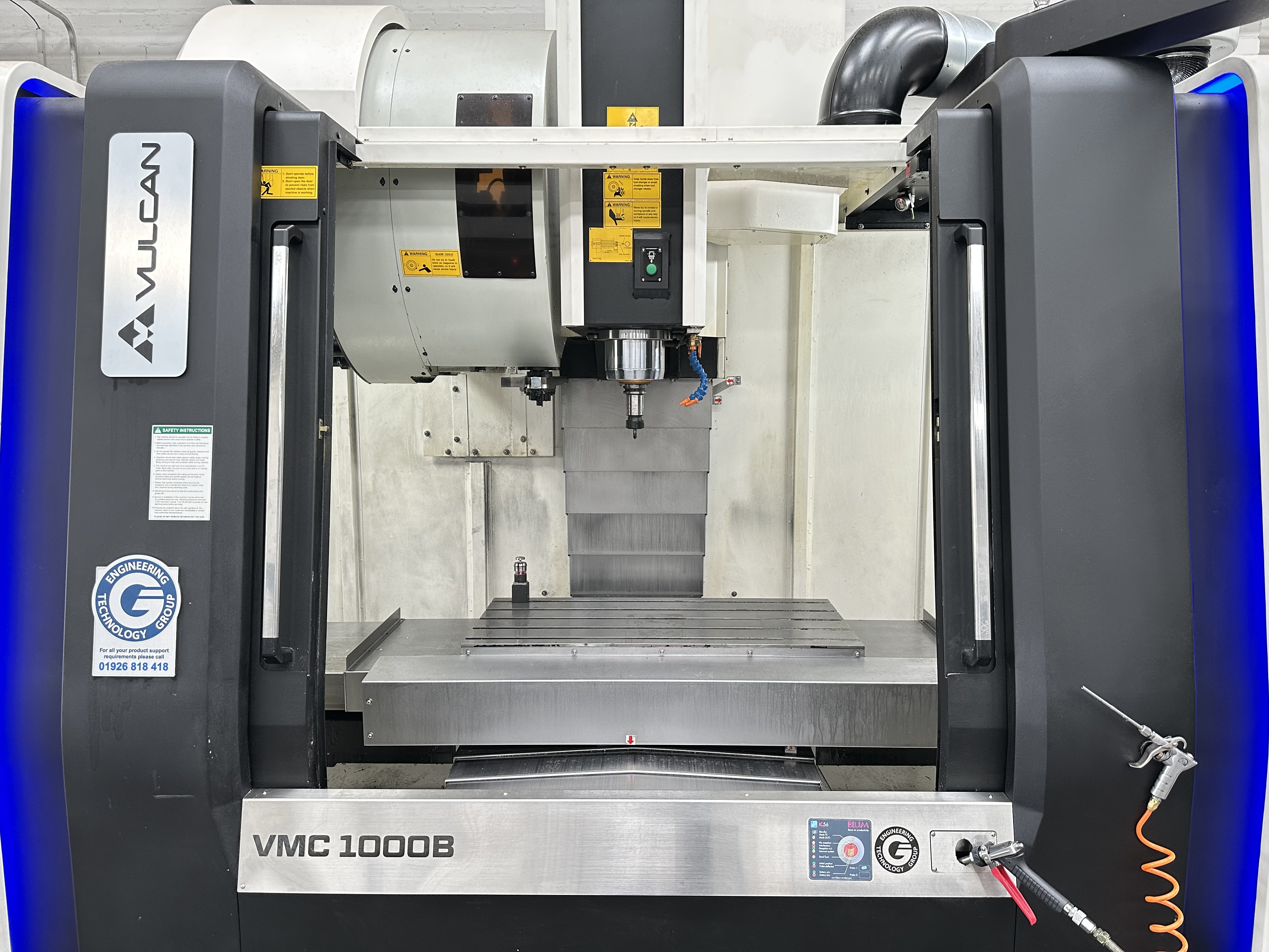 Vulcan VMC1000B CNC Vertical Machining Centre. (2021)