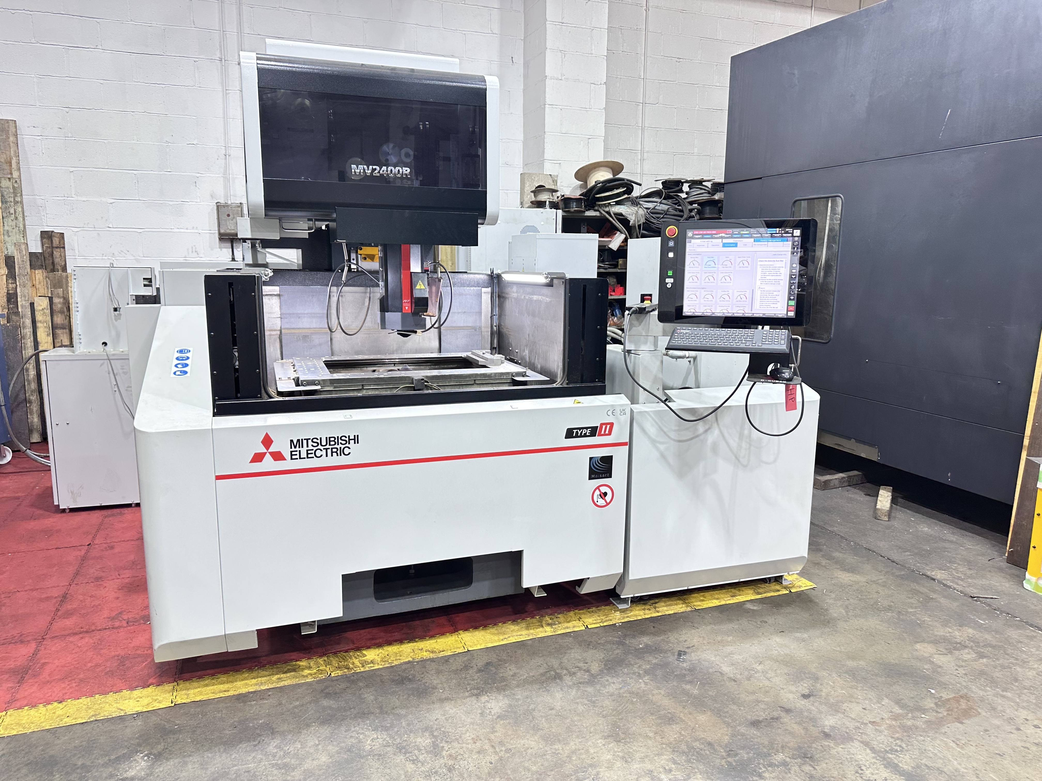 Mitsubishi MV2400R High-Precision Wire Electro-Discharge Machine. (2022)