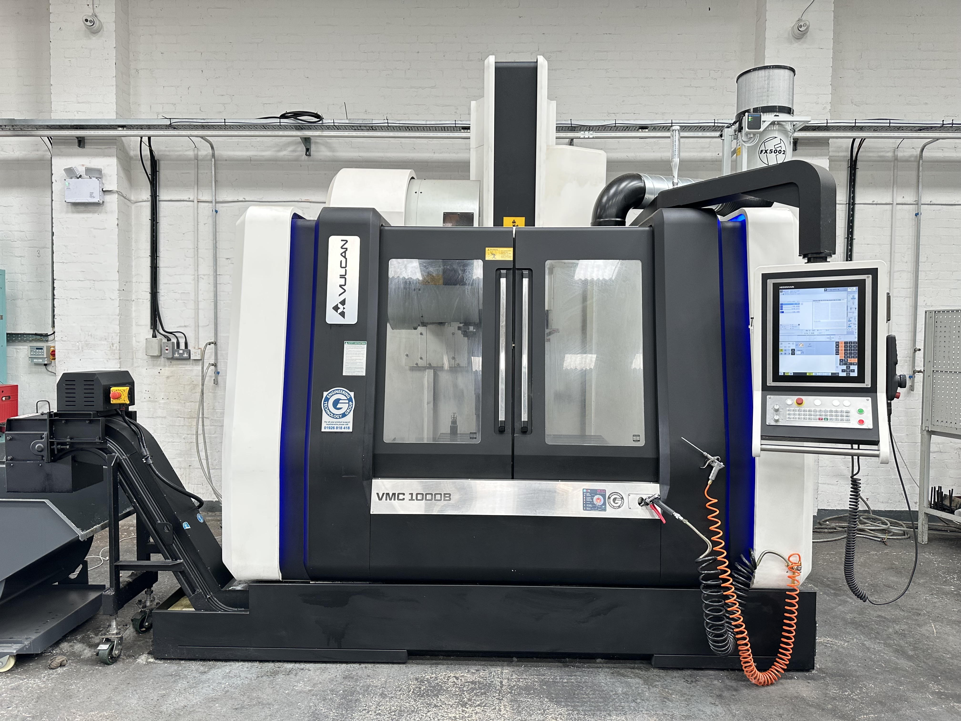 Vulcan VMC1000B CNC Vertical Machining Centre. (2021)