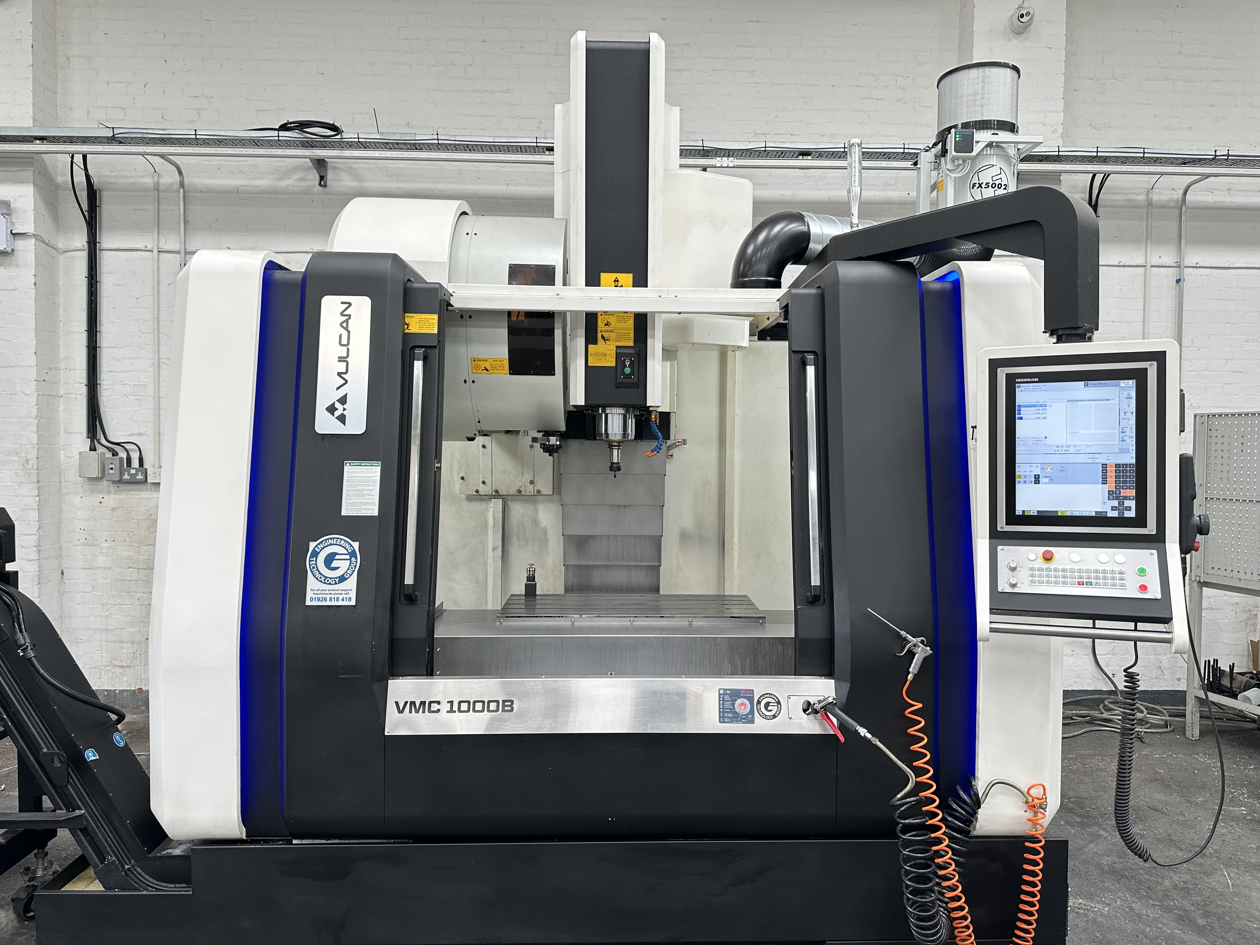 Vulcan VMC1000B CNC Vertical Machining Centre. (2021)