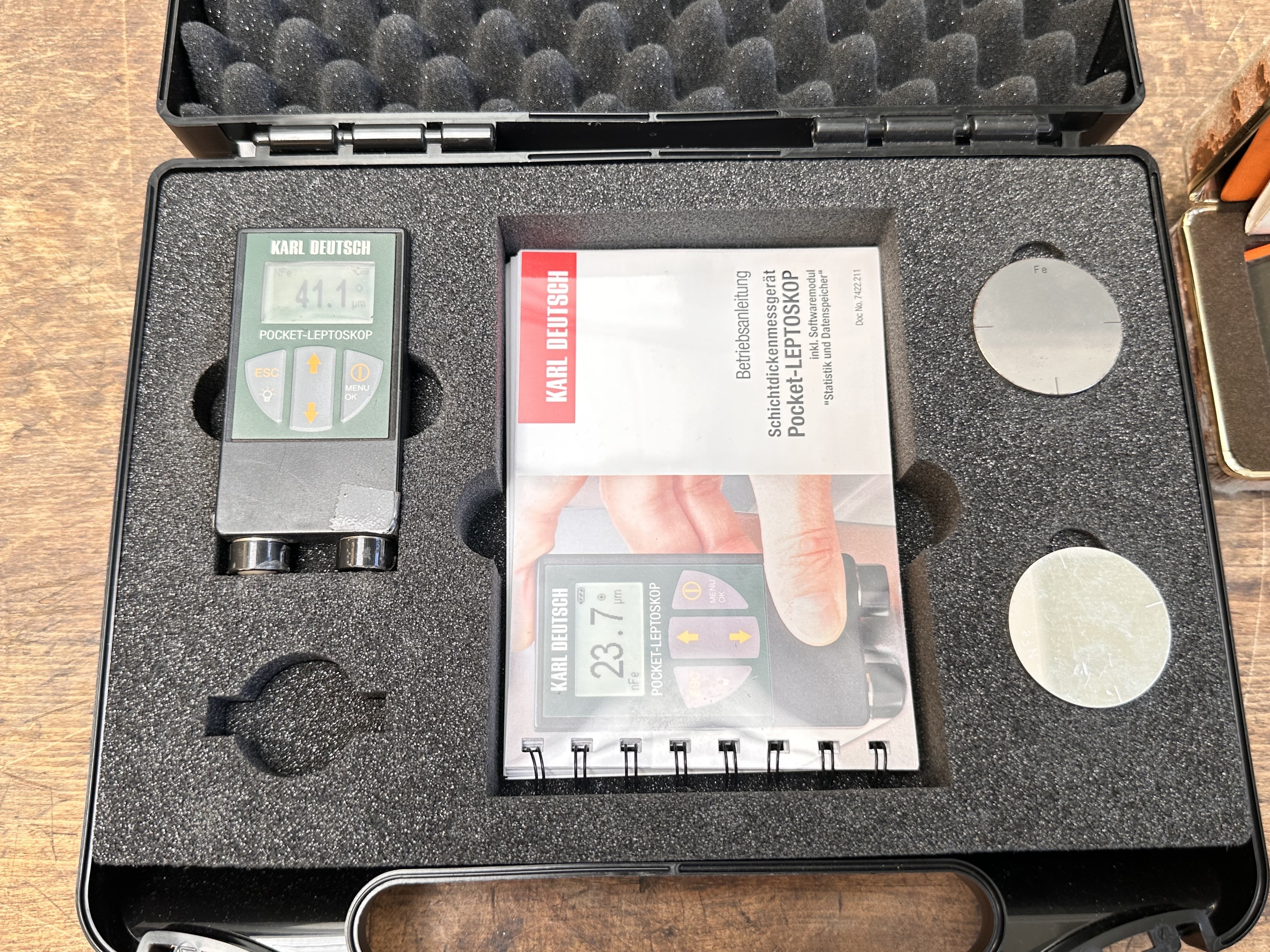 Digital Coating Thickness Gauges to include Karl Deutsch Pocket - Leptoskop  Elecometer 345 Gauge