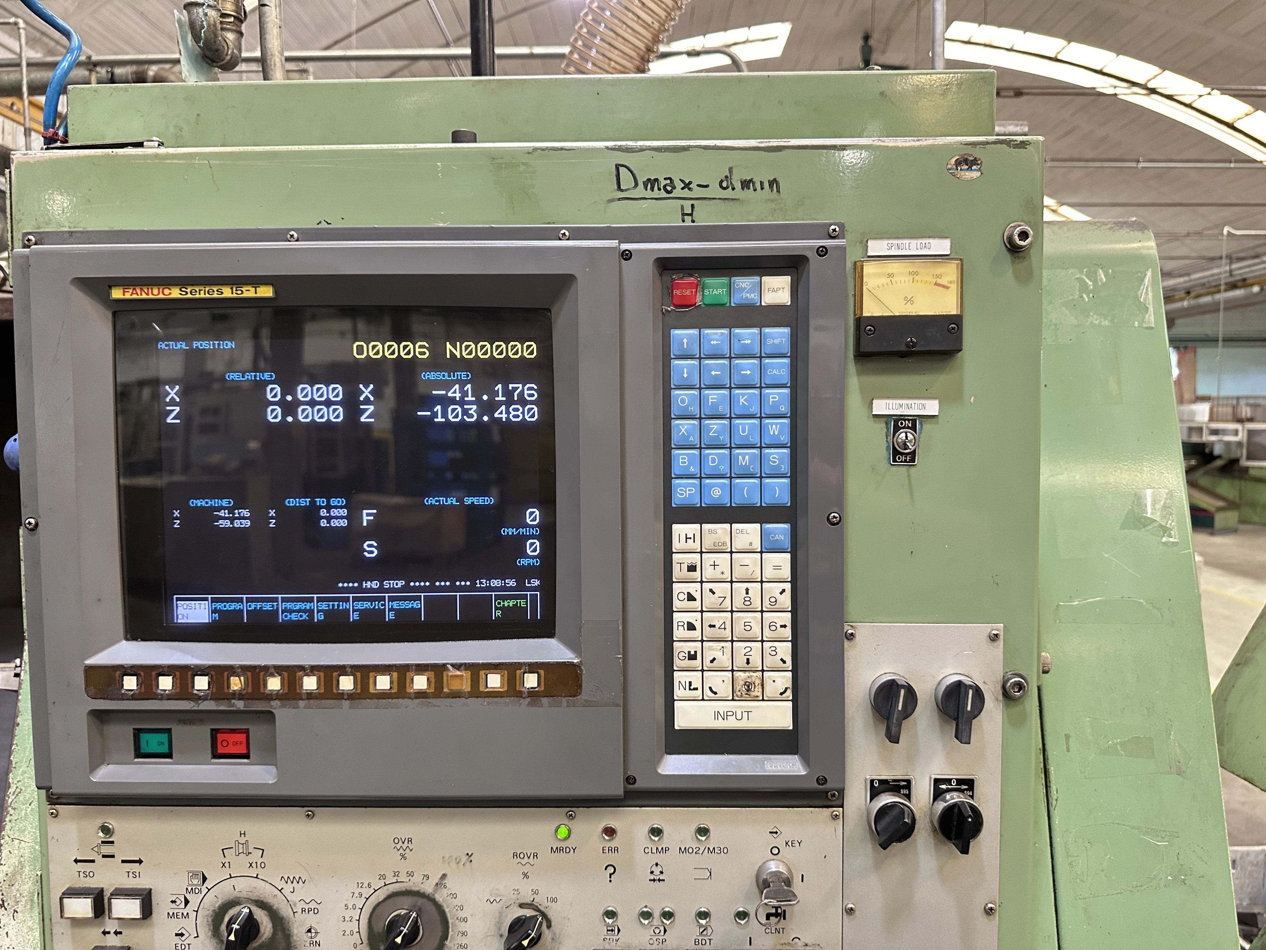 Mori Seiki SL-25 B5 Turning Centre with Fanuc Series 15-T CNC Control