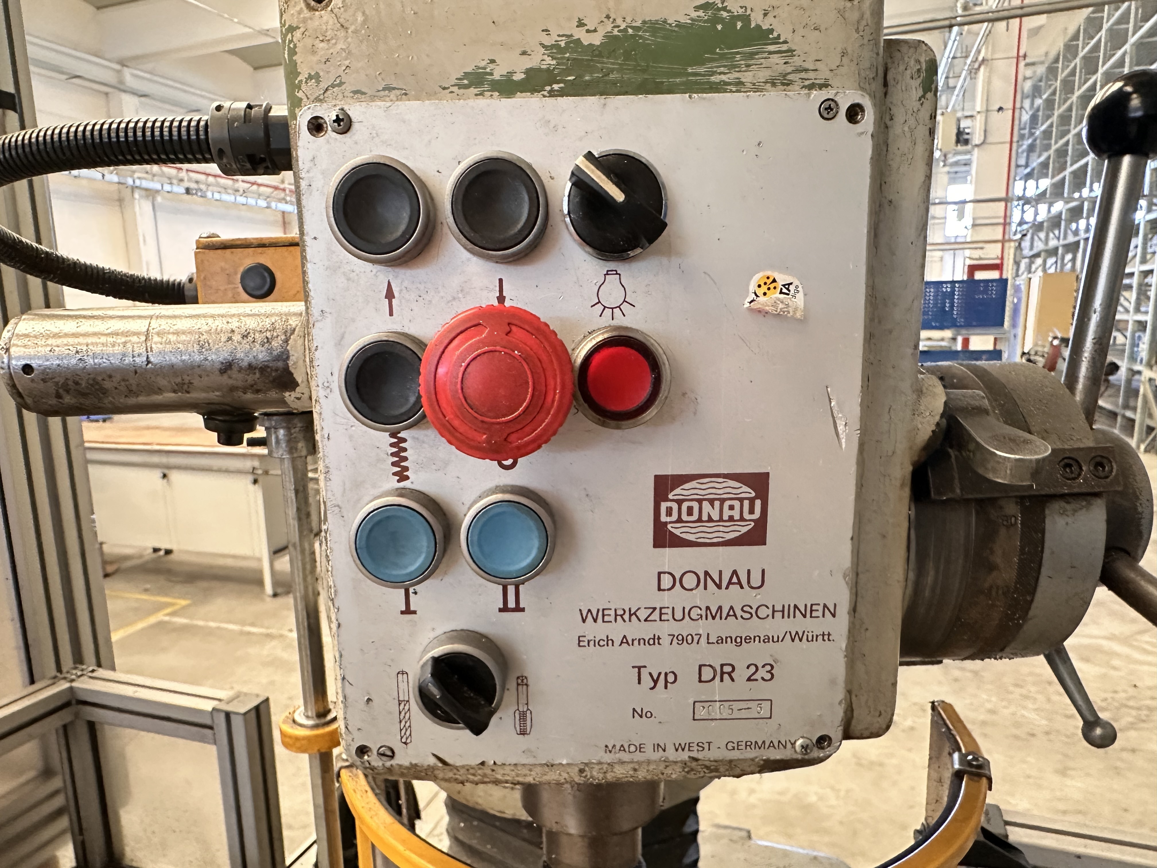 Donau DR23 Radial Head Tap & Drill on Fixed Bed