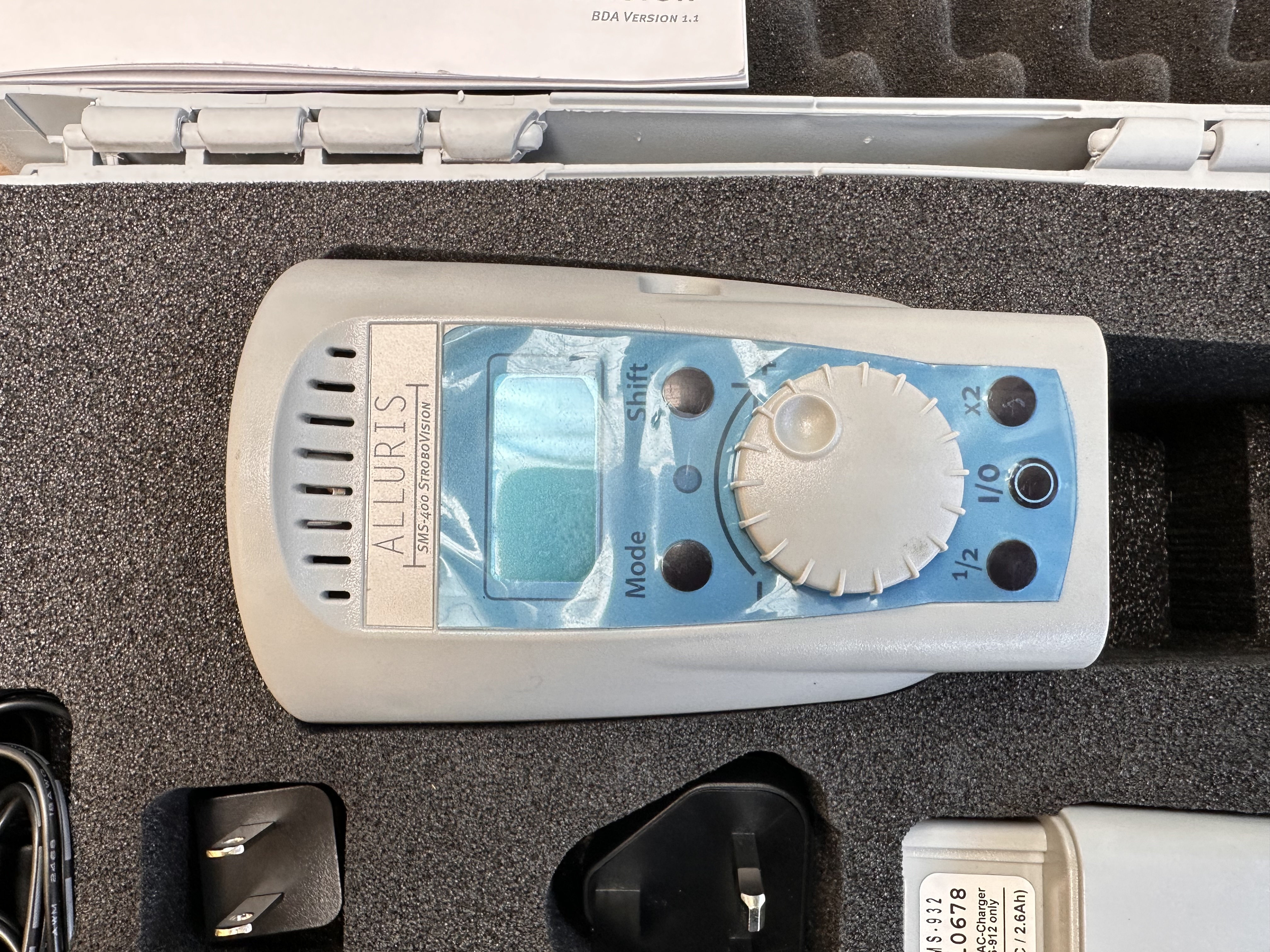 Alluris SMS-400 Strobovision, In Flight Case
