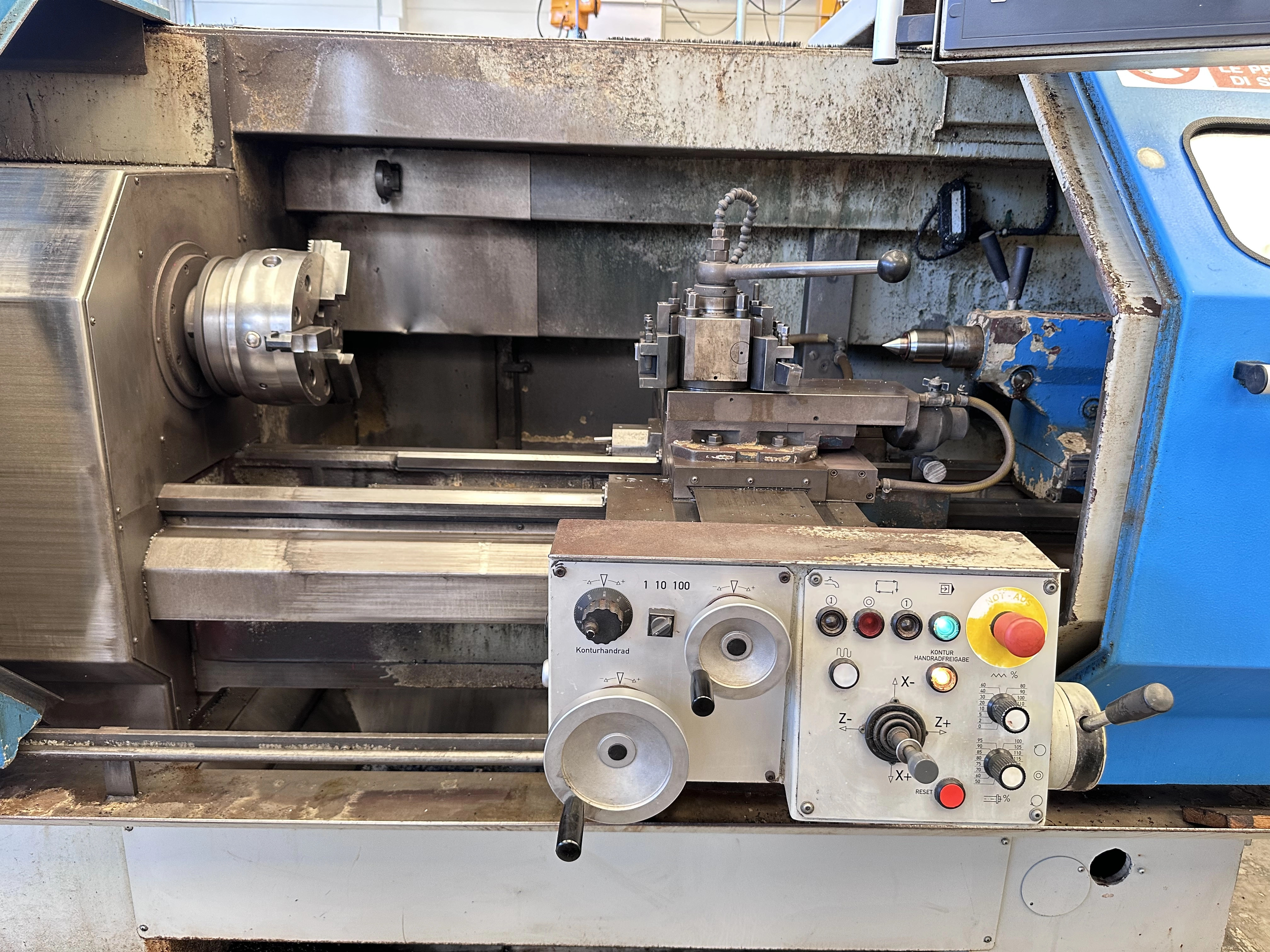 Seiger SLZ 500E NC Lathe with Siemens Sinumerik Control (2005)
