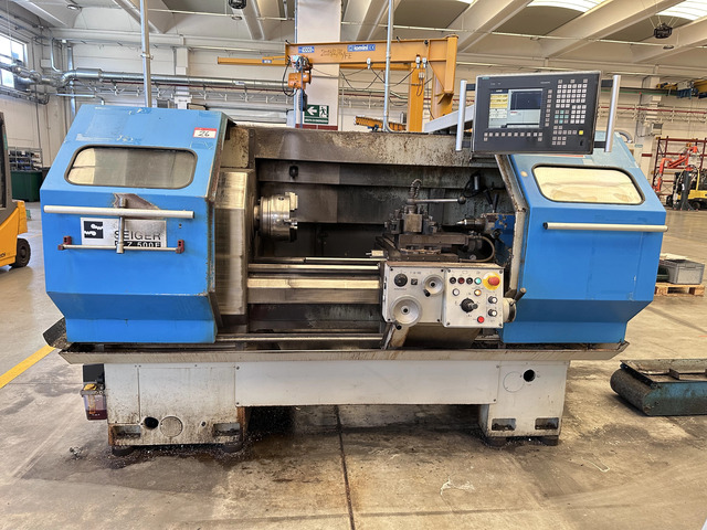 Seiger SLZ 500E NC Lathe with Siemens Sinumerik Control (2005)