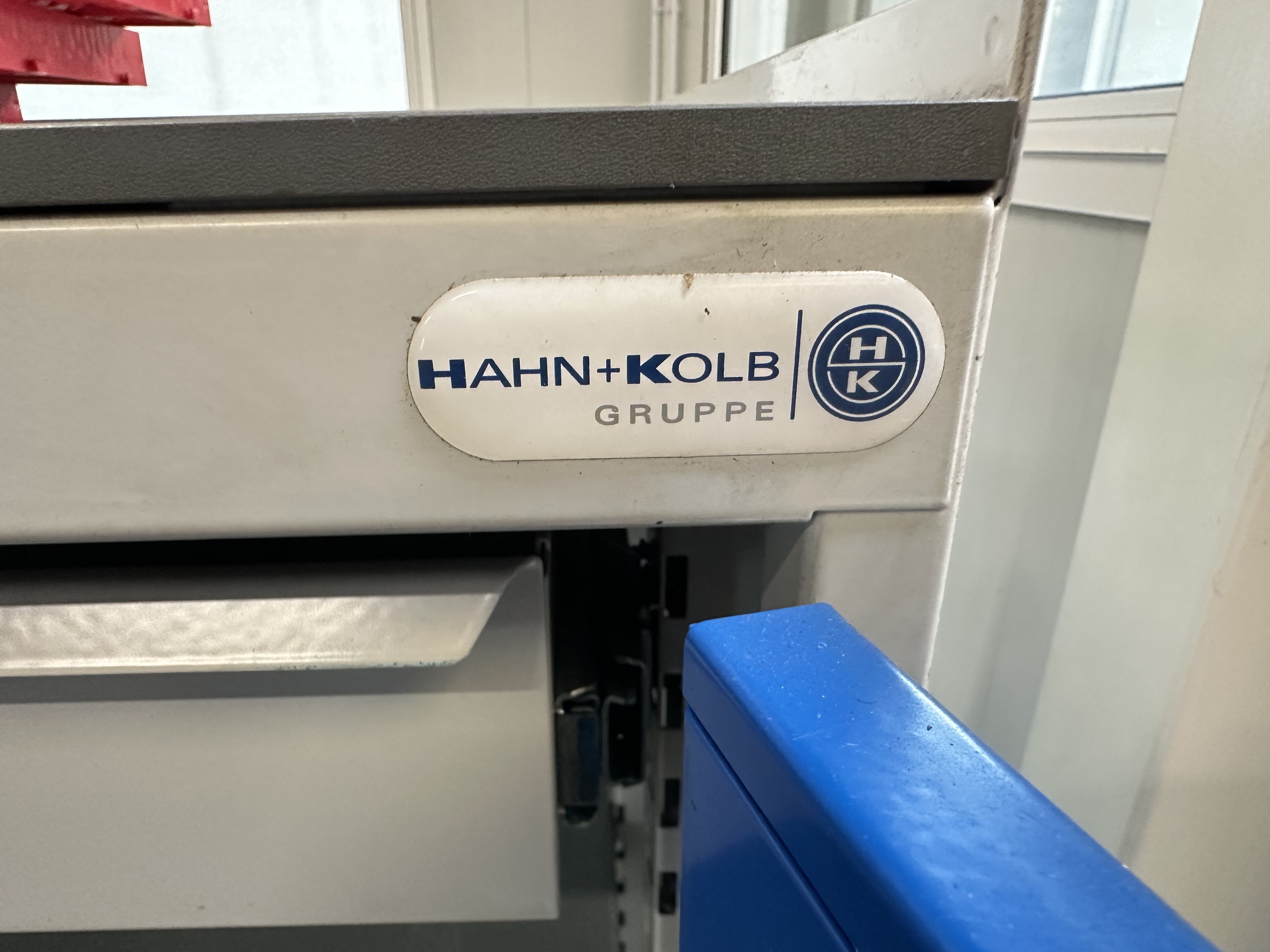 Hahn & Kolb 2 Door Cabinet, Size 1025 x 830 x 1040mm High Including Key