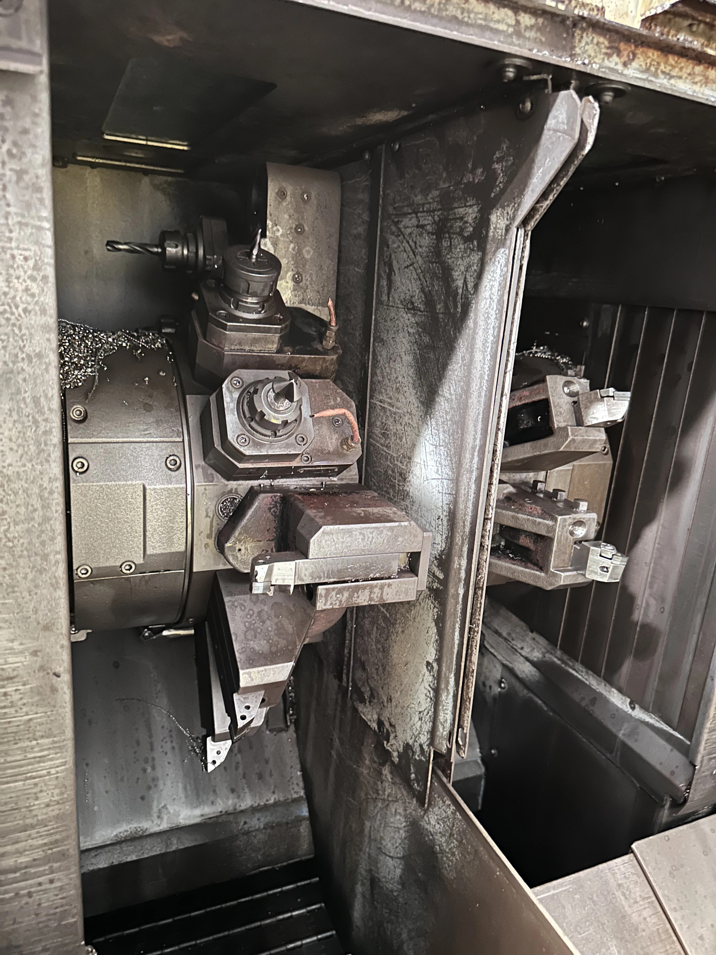 Mazak Multiplex 6200 Twin Spindle Twin Turret Turning Centre with Mazatrol TPlus CNC Control (1998)