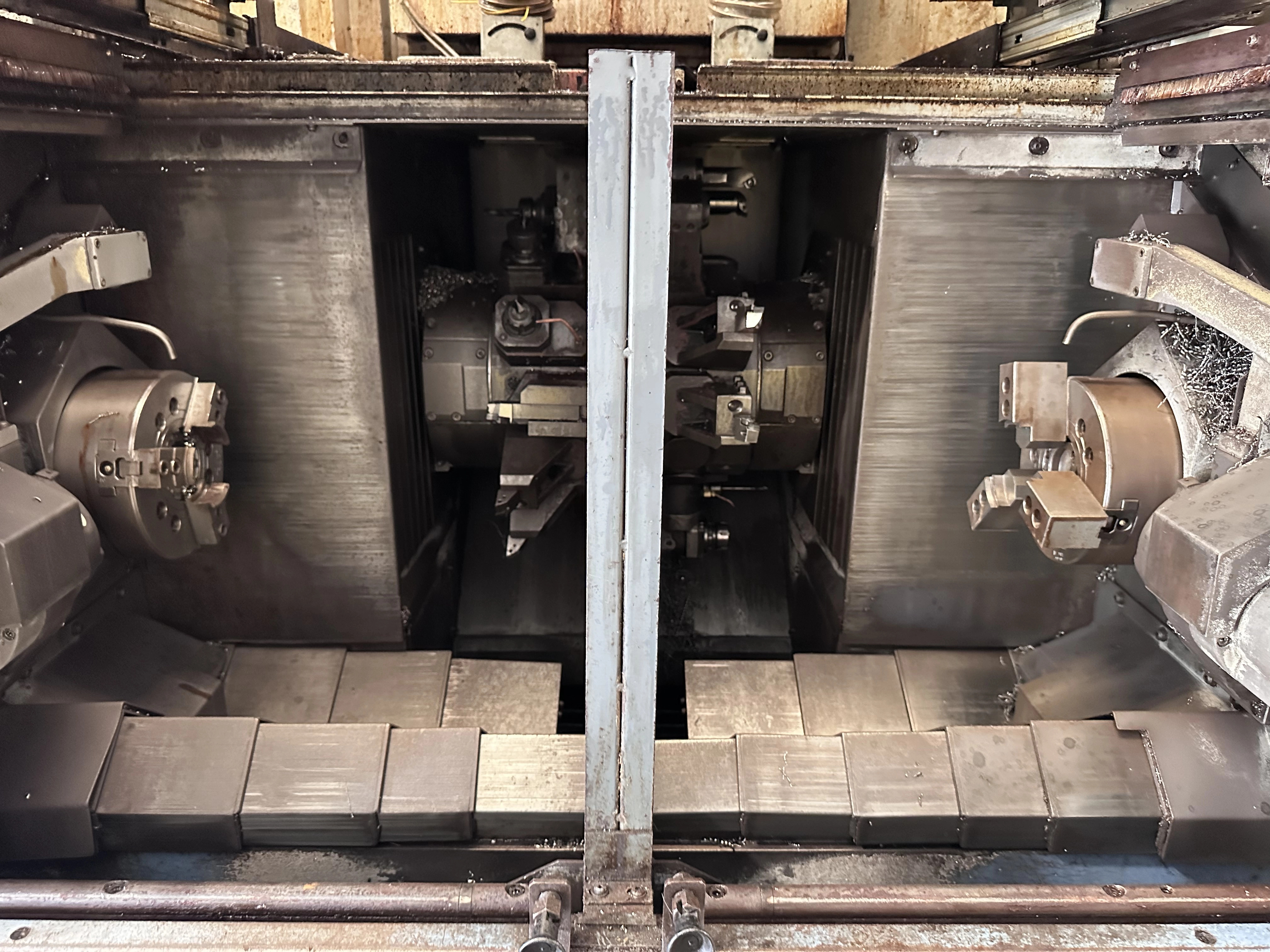 Mazak Multiplex 6200 Twin Spindle Twin Turret Turning Centre with Mazatrol TPlus CNC Control (1998)