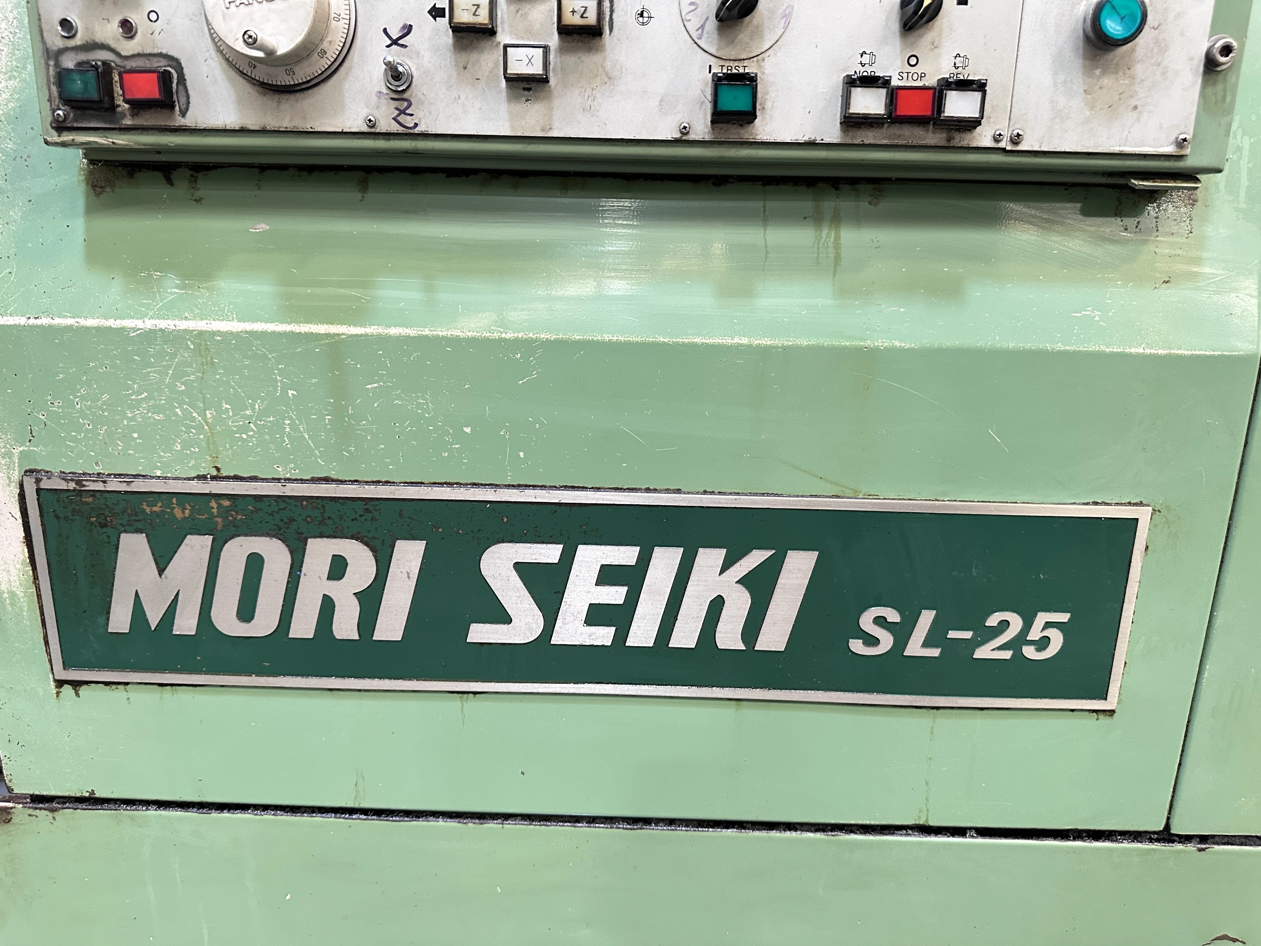 Mori Seiki SL-25 B5 Turning Centre with Fanuc Series 15-T CNC Control