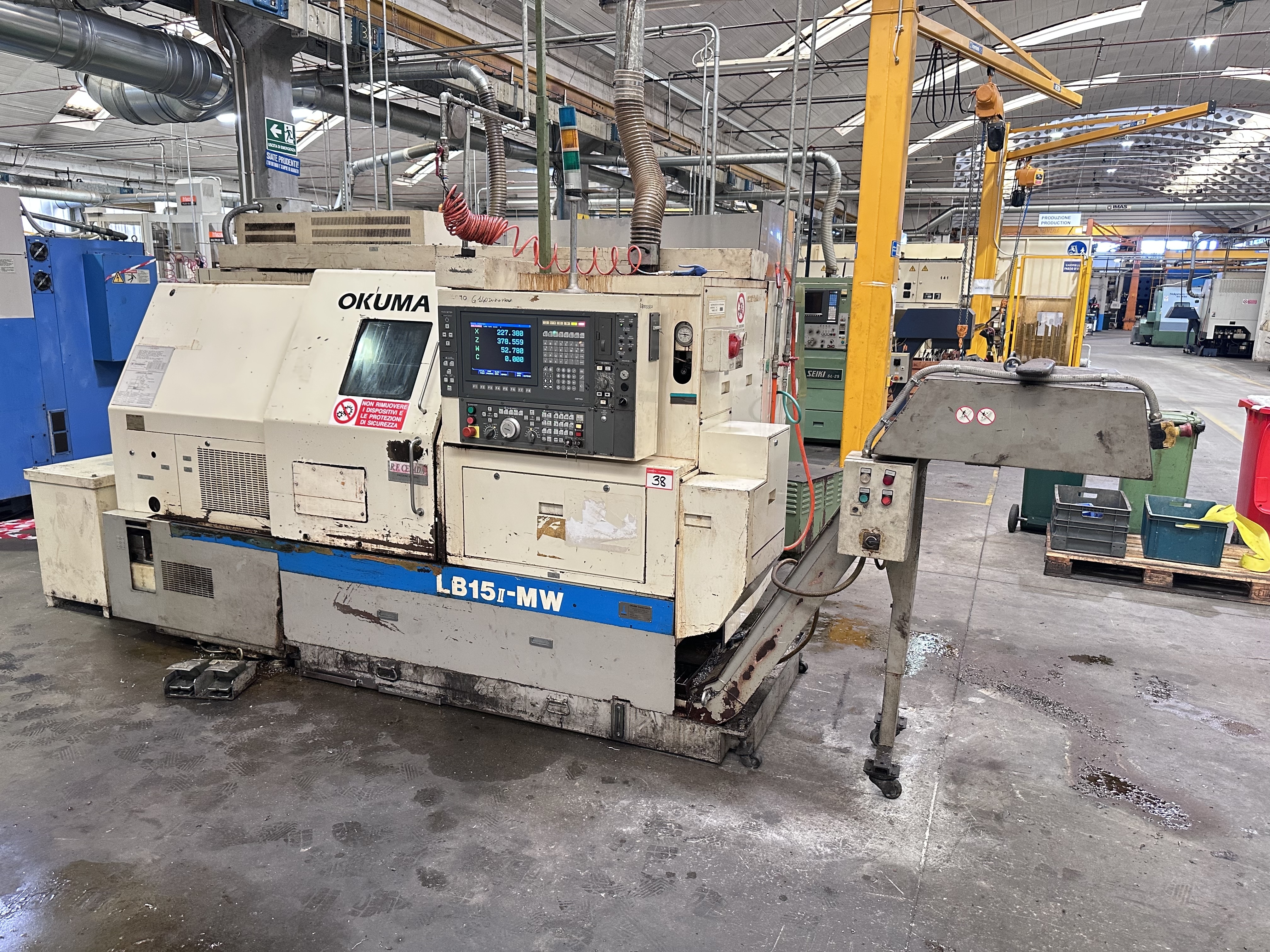 Okuma LB 15 IIMW Turning Centre with Okuma CNC Control