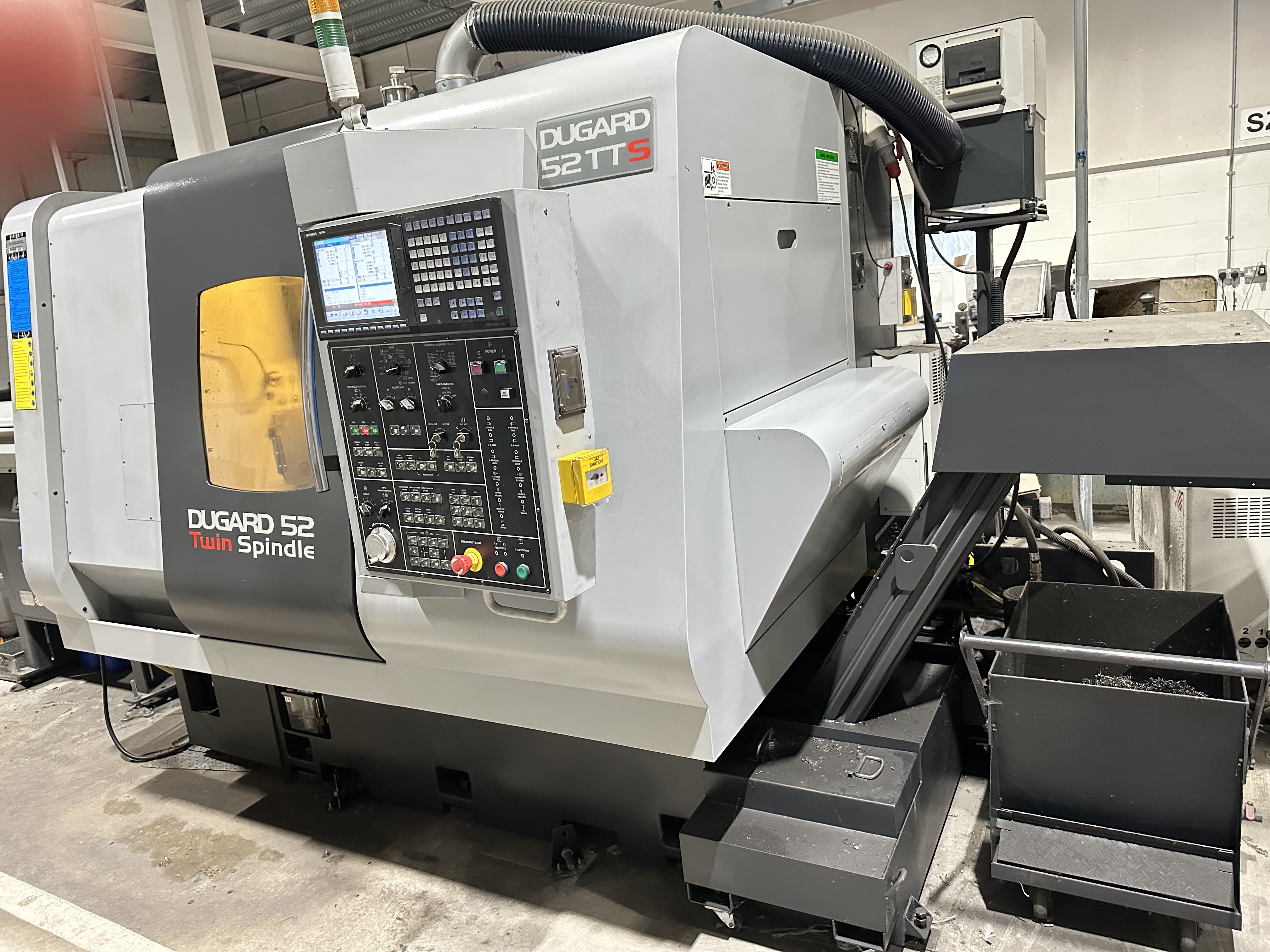Dugard CY2 – 52MB Twin Spindle Double Y Axis CNC Lathe. (2015) 