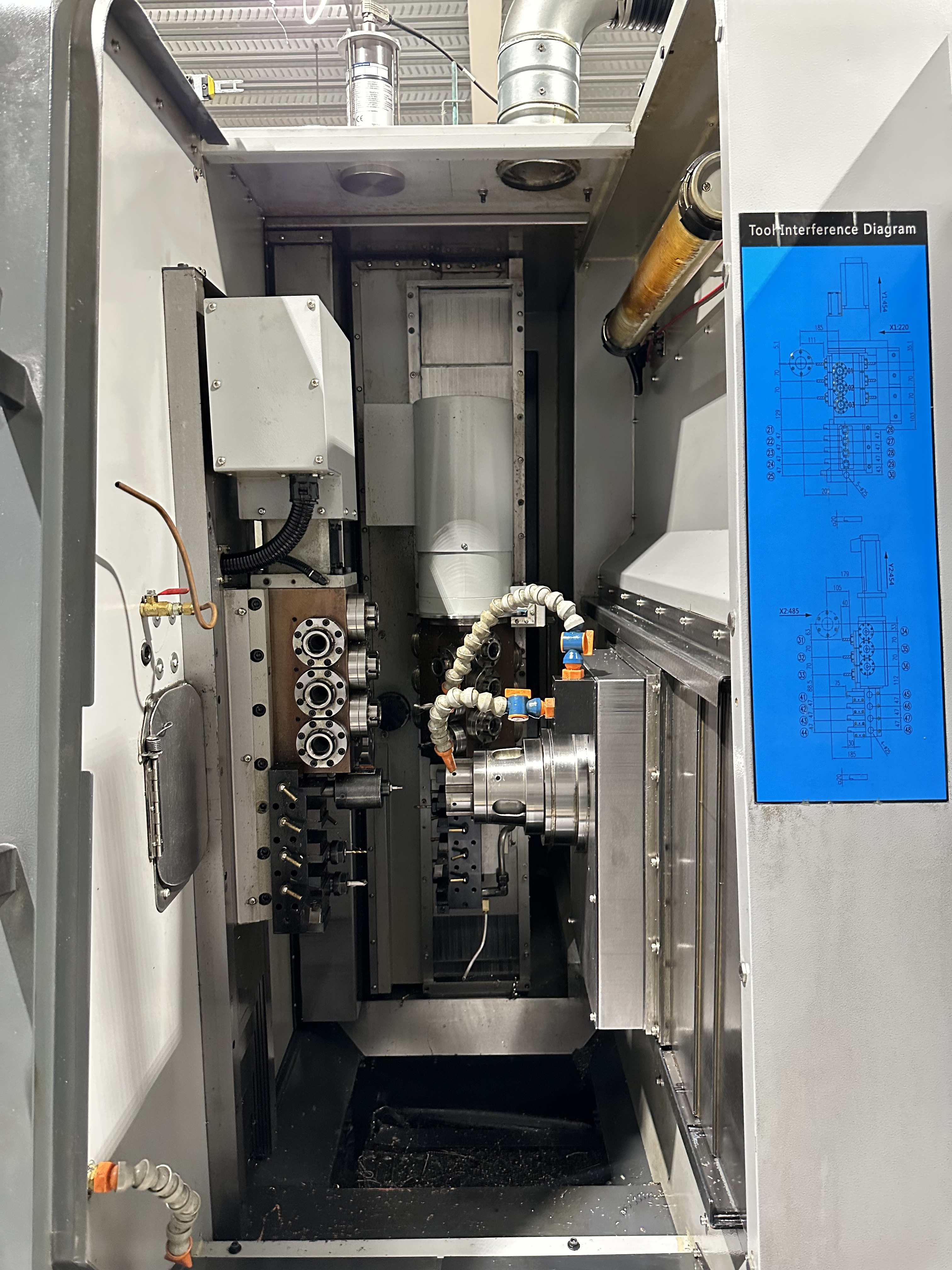 Dugard CY2 – 52MB Twin Spindle Double Y Axis CNC Lathe. (2015) 