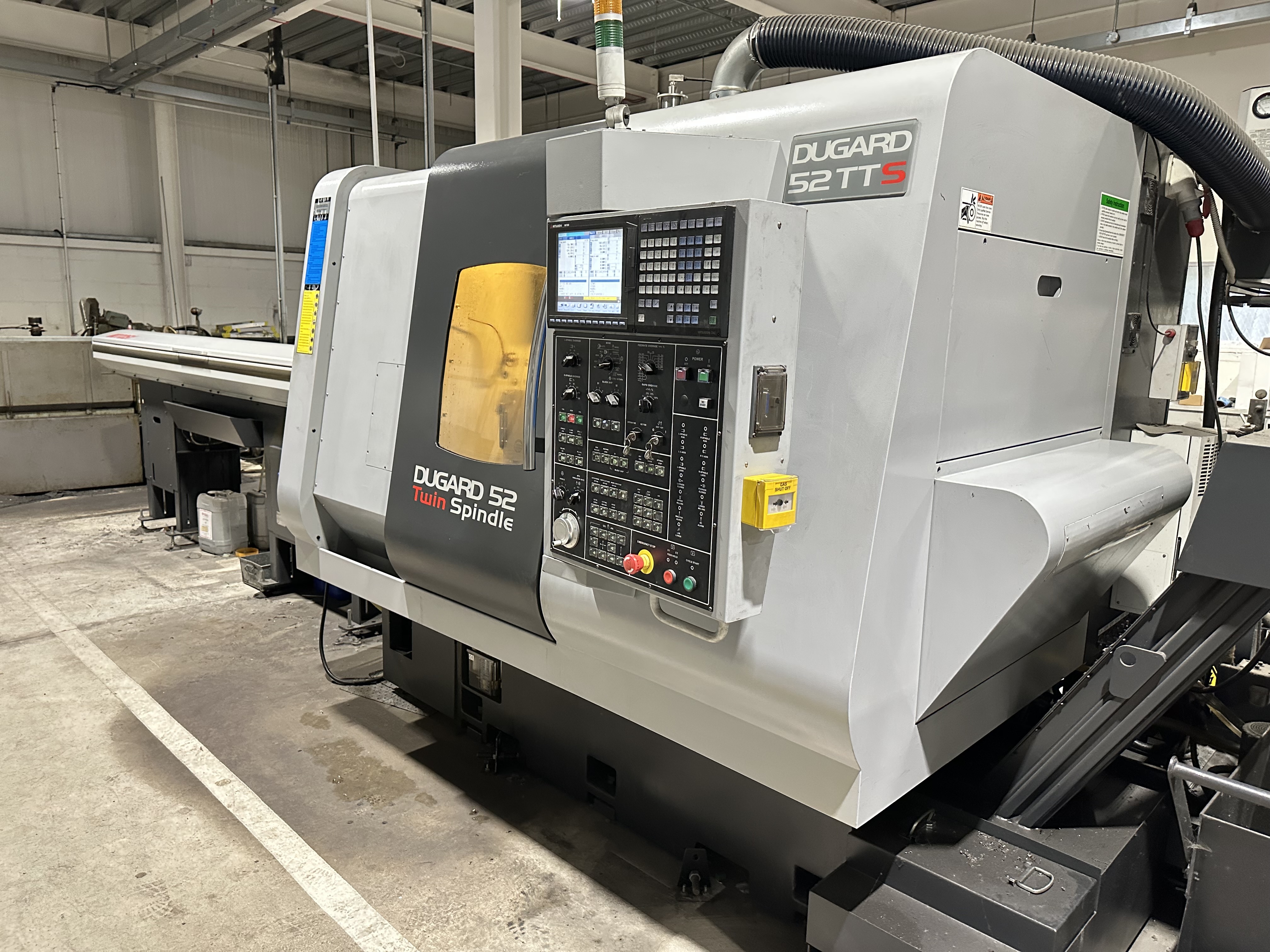 Dugard CY2 – 52MB Twin Spindle Double Y Axis CNC Lathe. (2015) 