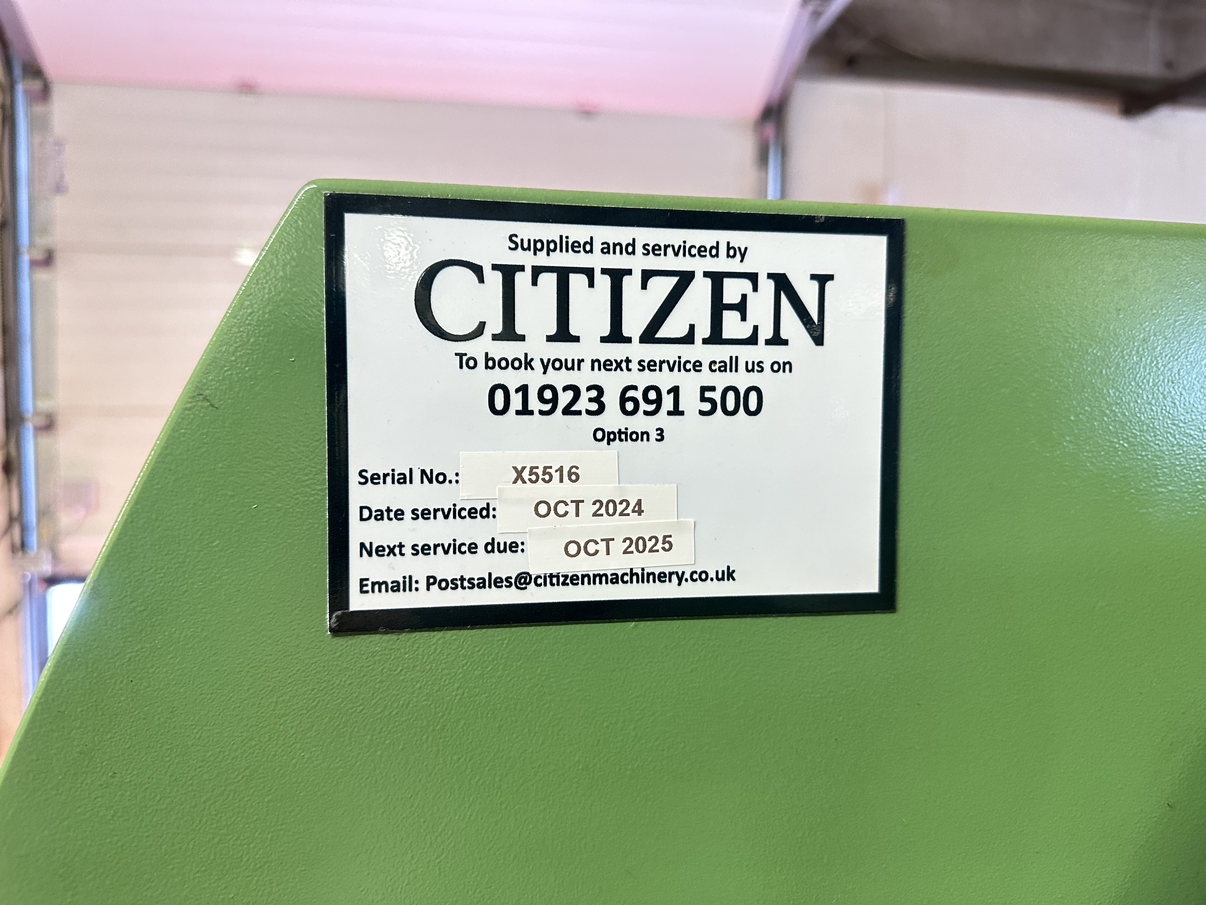 Citizen Cincom C16 VT Sliding Head CNC Lathe (2004)