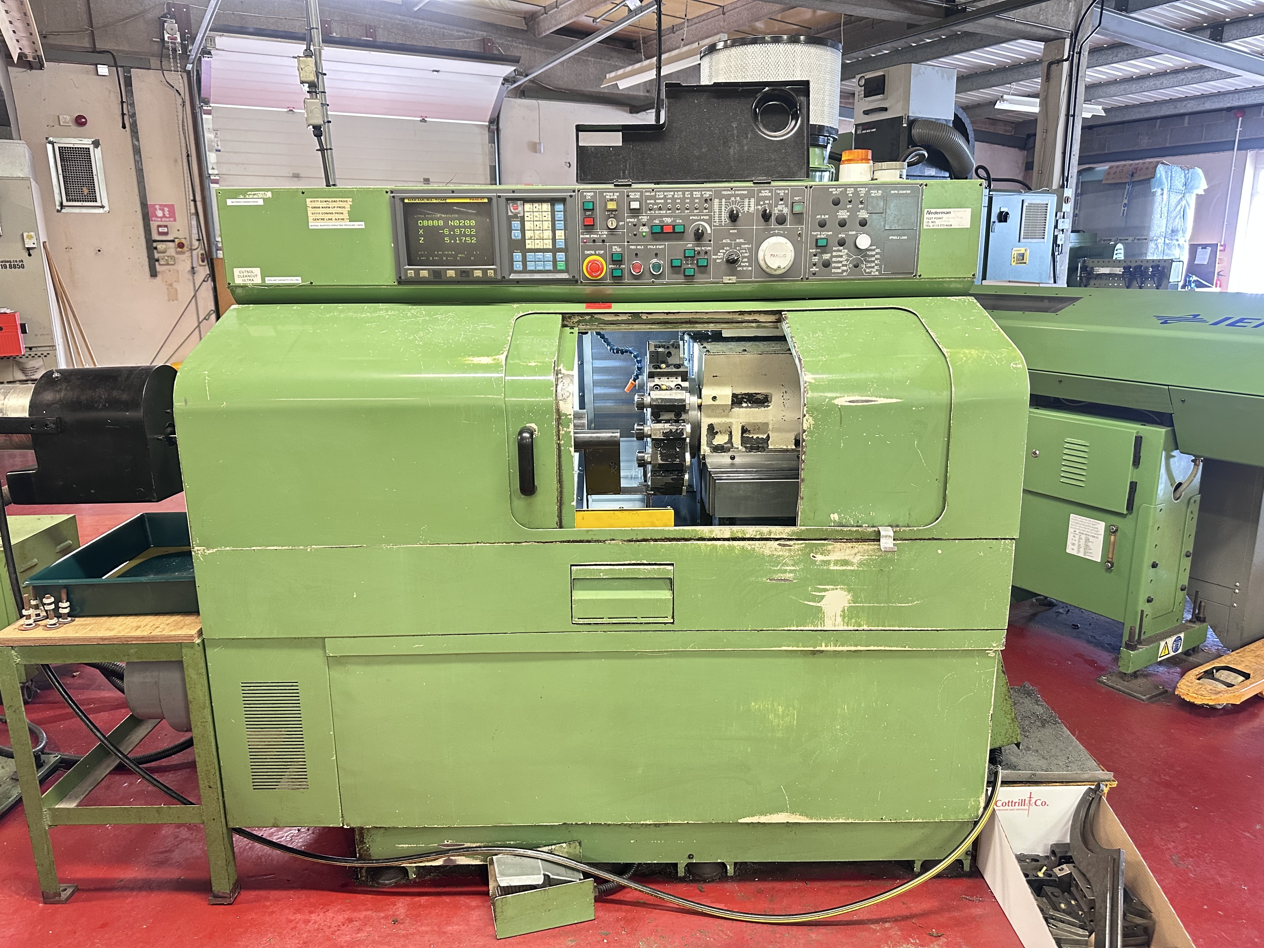 Nakamura - Tome TMC - 15 CNC Lathe 