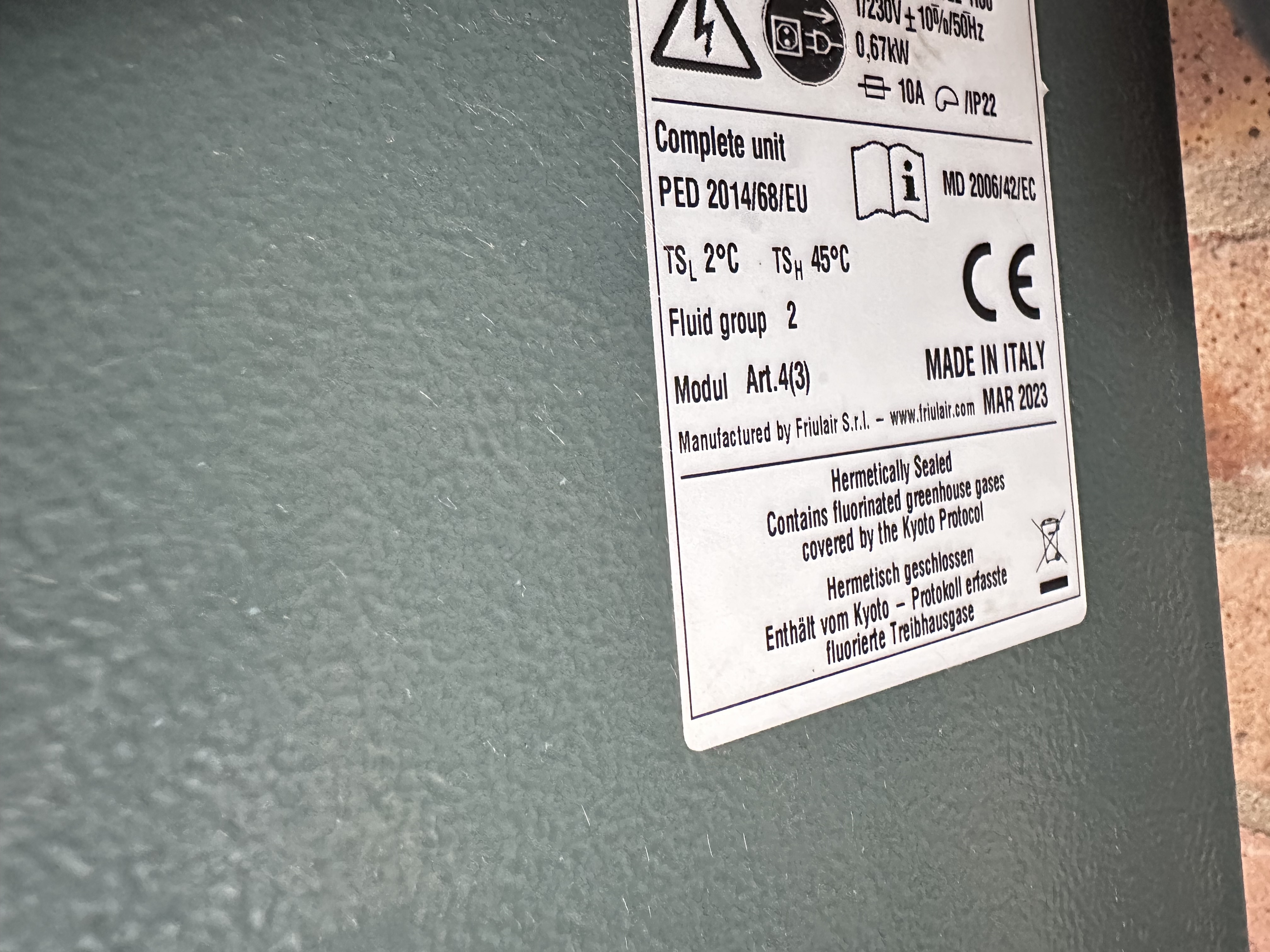 Avelair ADQ 38 Compressed Air Dryer (2023)