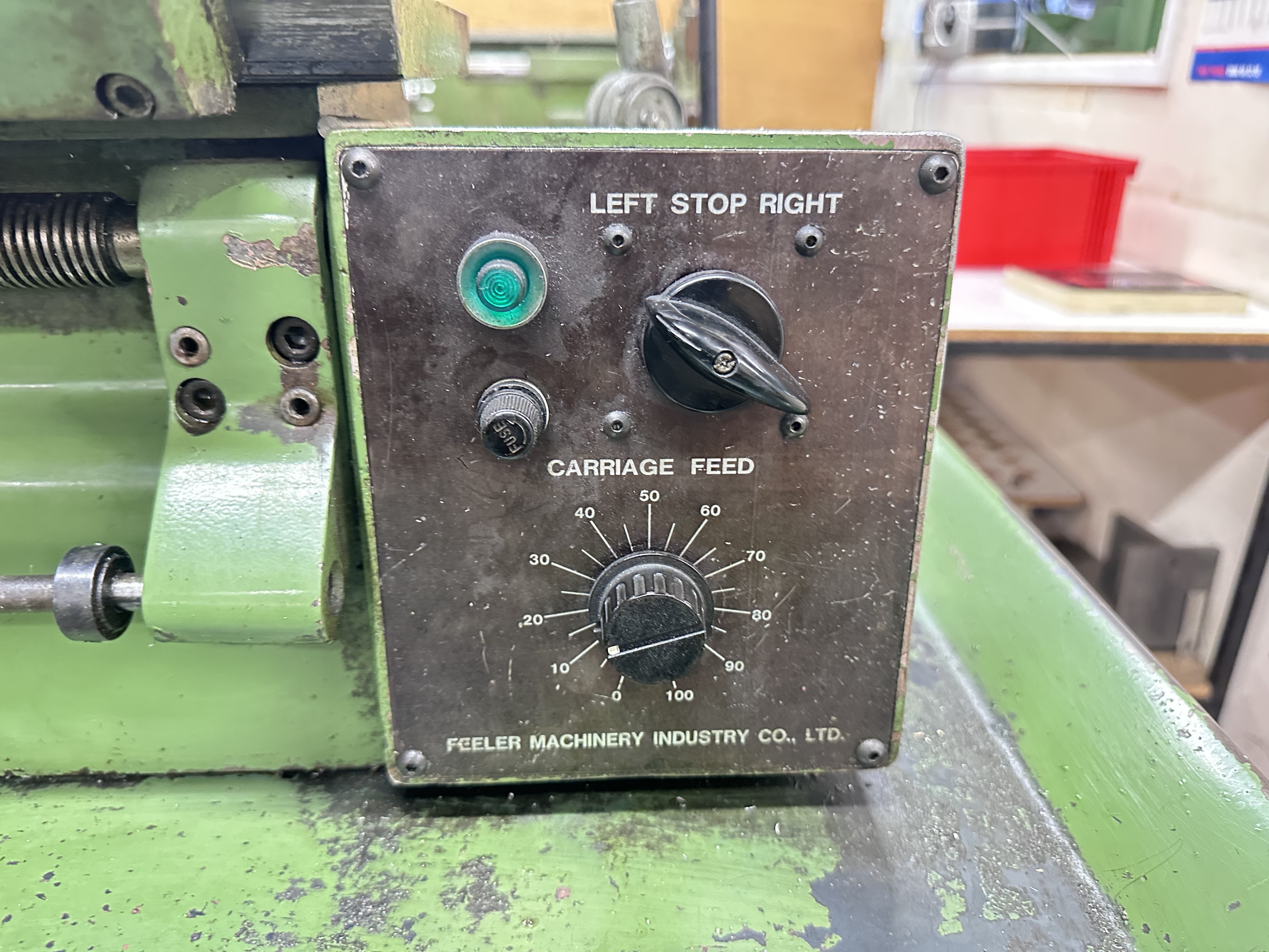 Feeler Series II High Accuracy Lathe, Model FTL - 618E1 (1987)