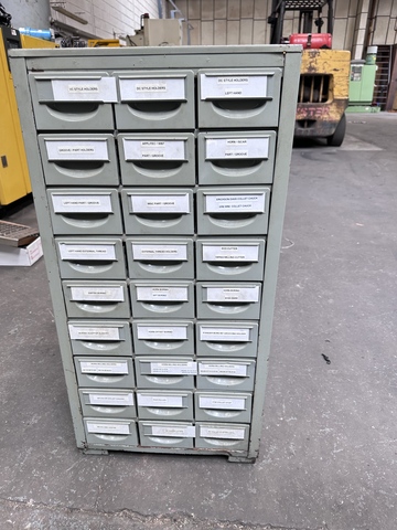 Steel Multi Drawer 27 Drawer Cabinet