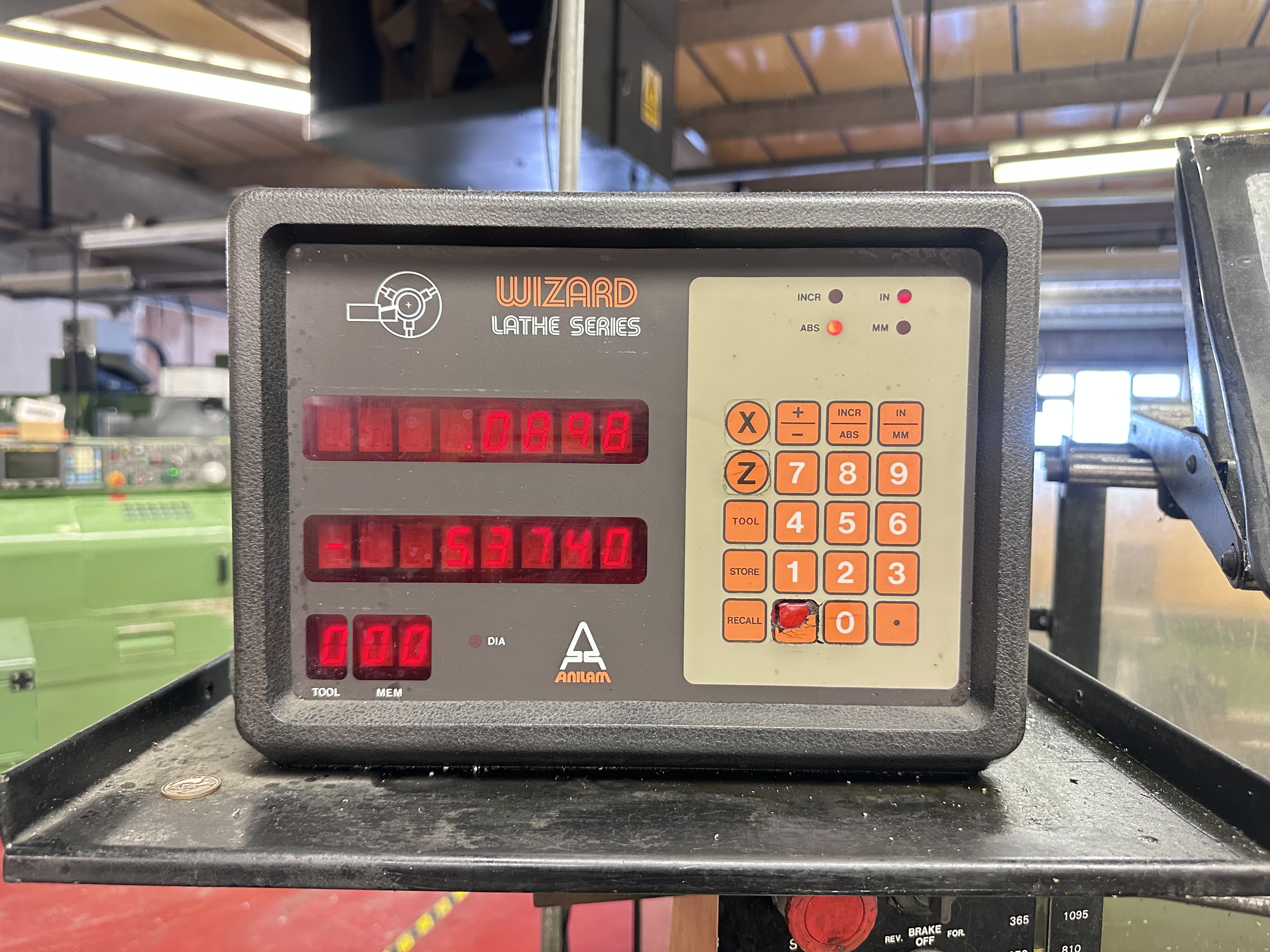 Feeler Series II High Accuracy Lathe, Model FTL - 618E1 (1987)
