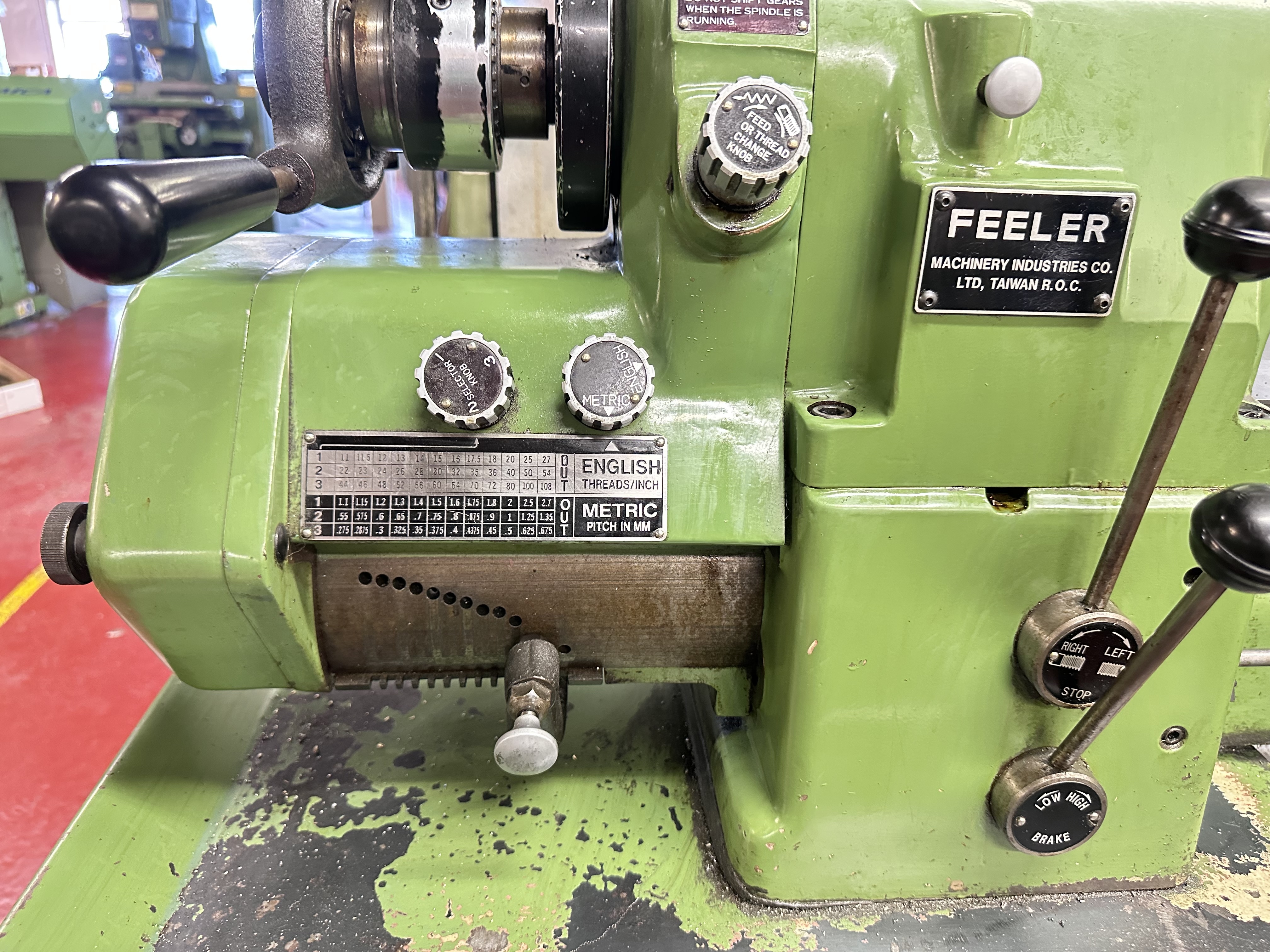 Feeler Series II High Accuracy Lathe, Model FTL - 618E1 (1987)