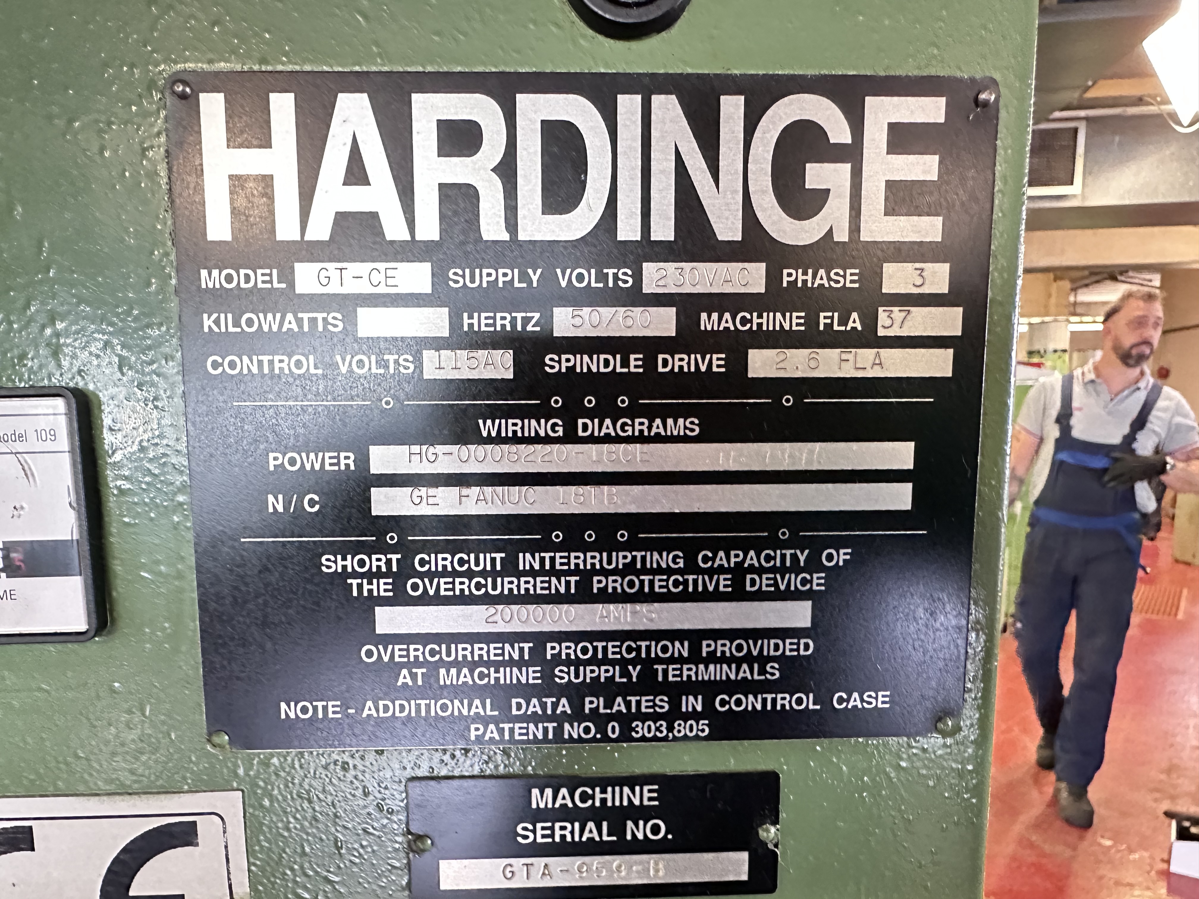 Hardinge Conquest GT Supe Precision CNC Turning Centre
