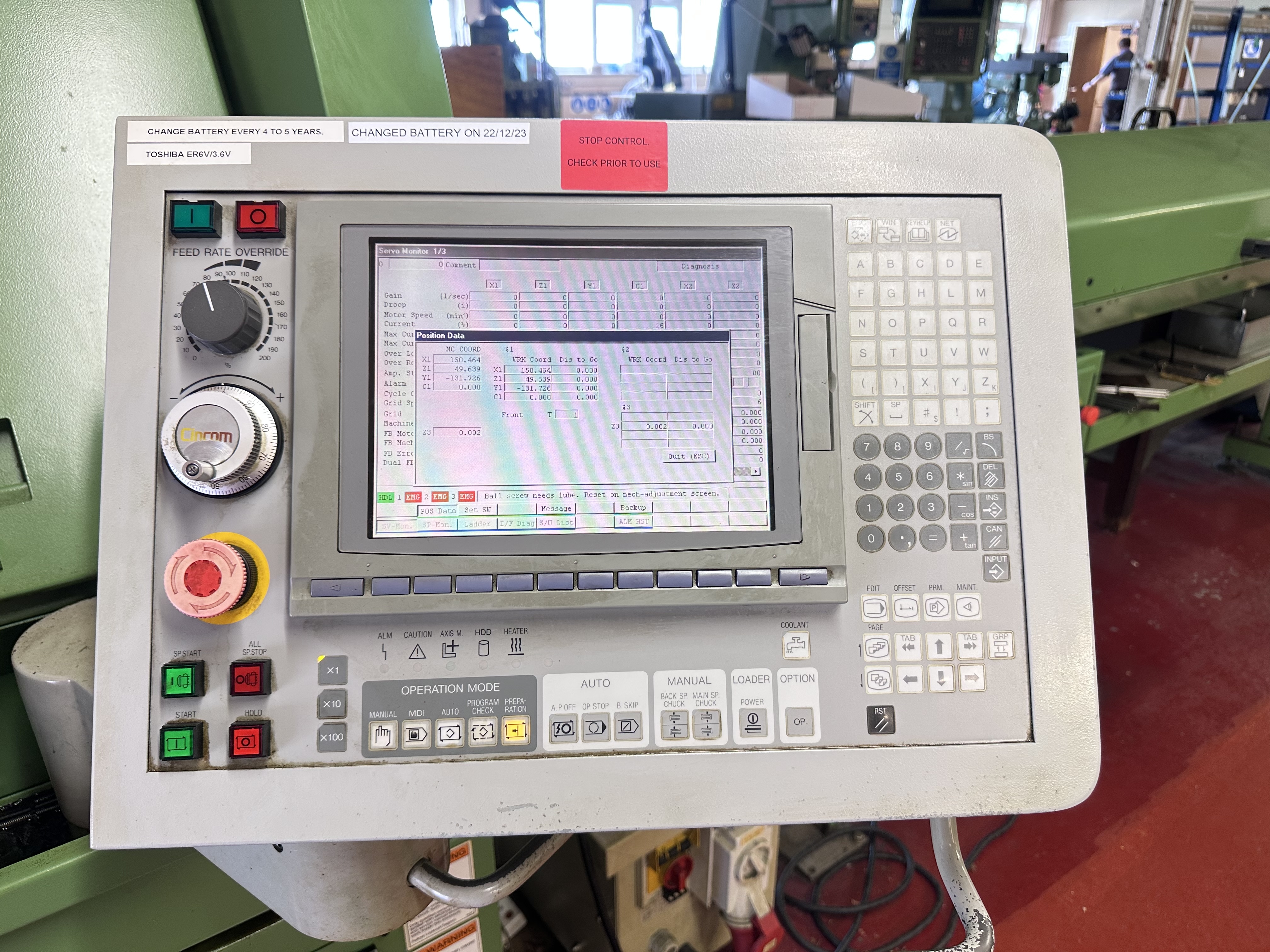 Citizen Cincom C16 VT Sliding Head CNC Lathe (2004)