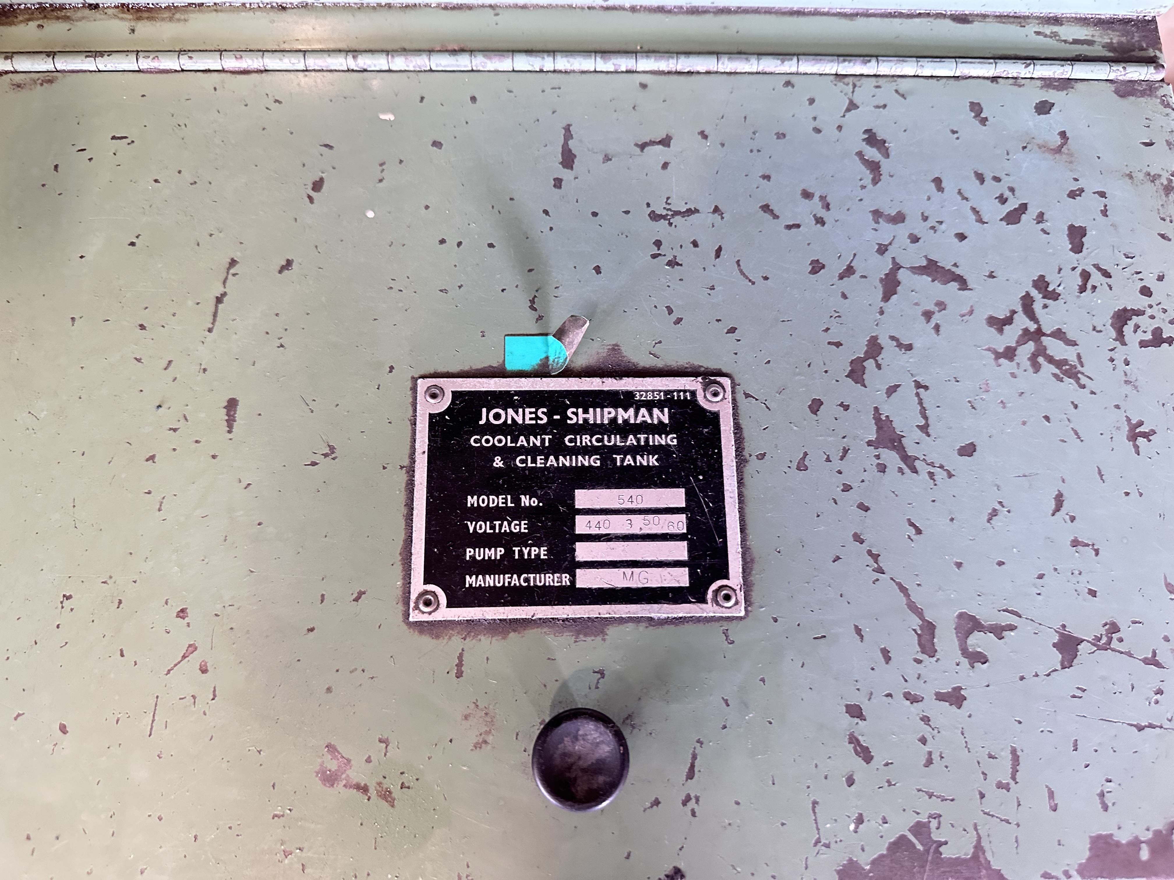 Jones & Shipman 540 Surface Grinder