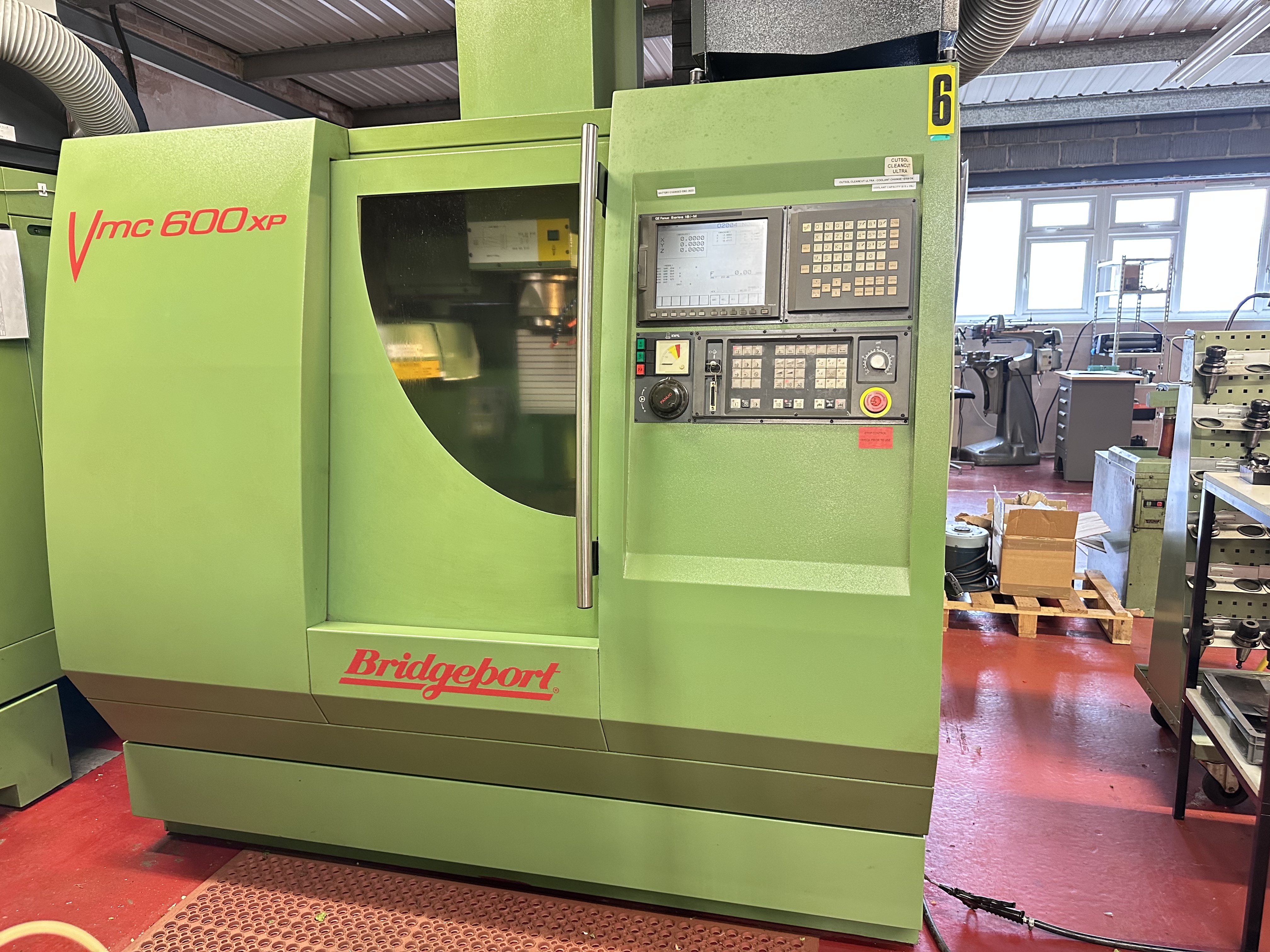 Bridgeport VMC 600 XP Vertical Machining Centre (2002)