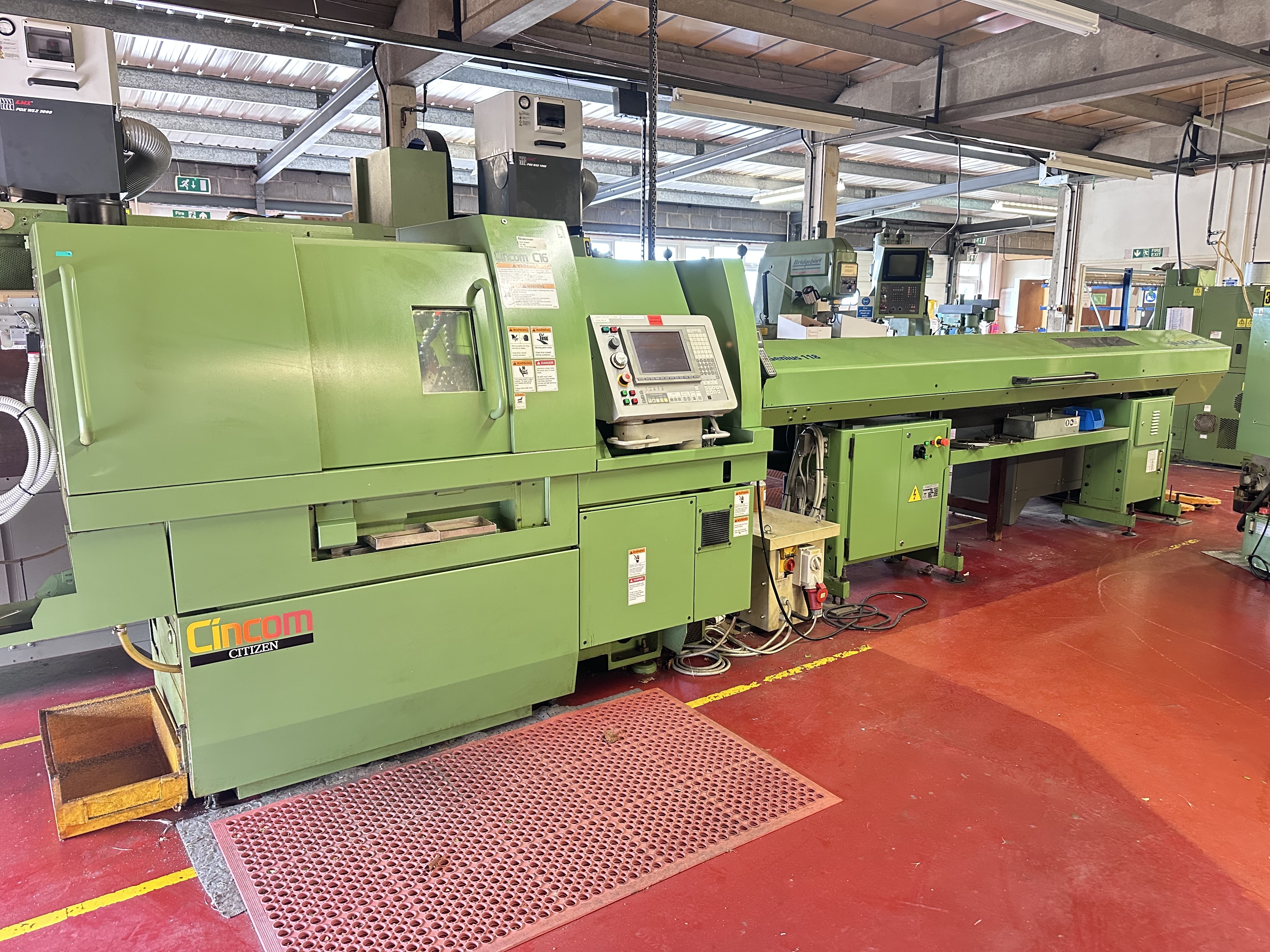 Citizen Cincom C16 VT Sliding Head CNC Lathe (2004)