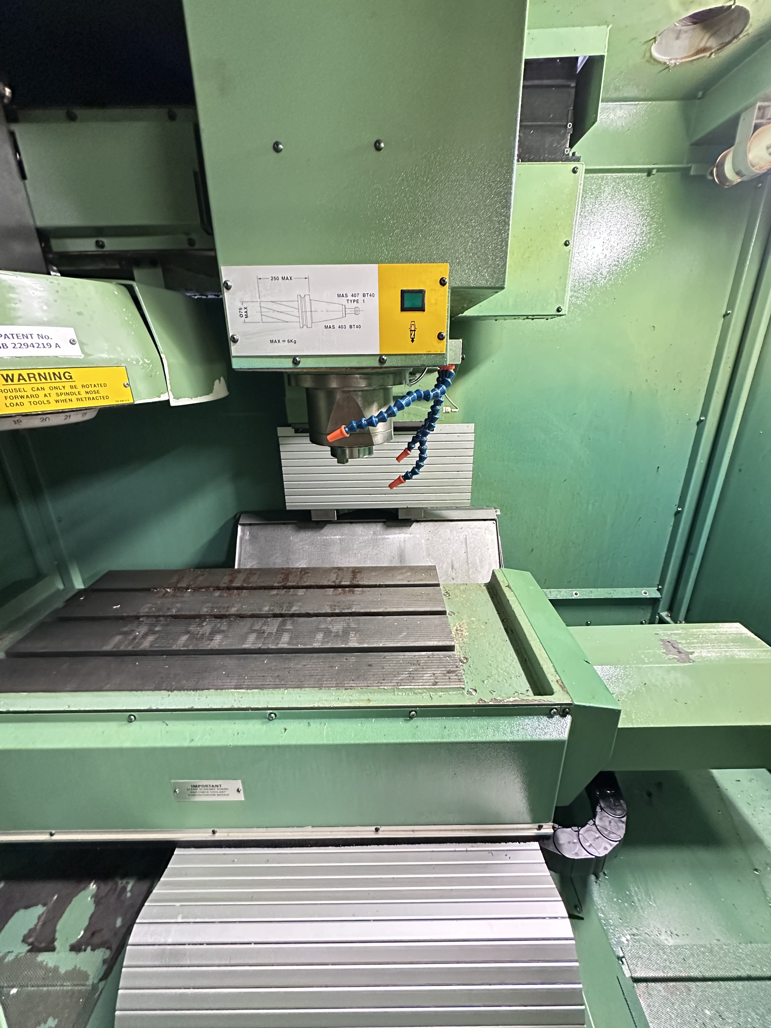 Bridgeport VMC 600 XP Vertical Machining Centre (2002)