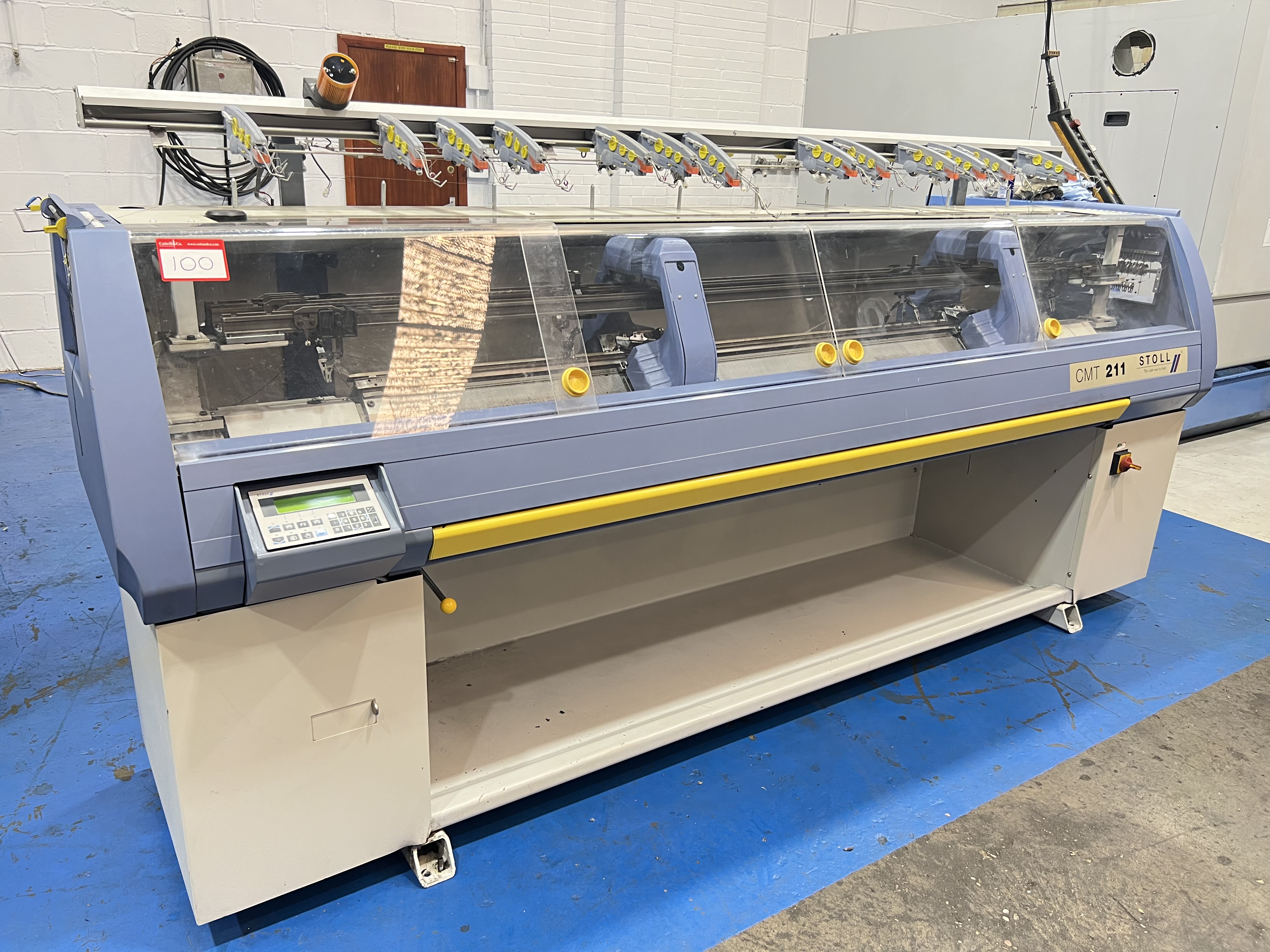 3493 - Stoll CMT 211, Shima Seiki SFJ 202-T & Shima Seiki SES 122RT Flat Bed Knitting Machines
