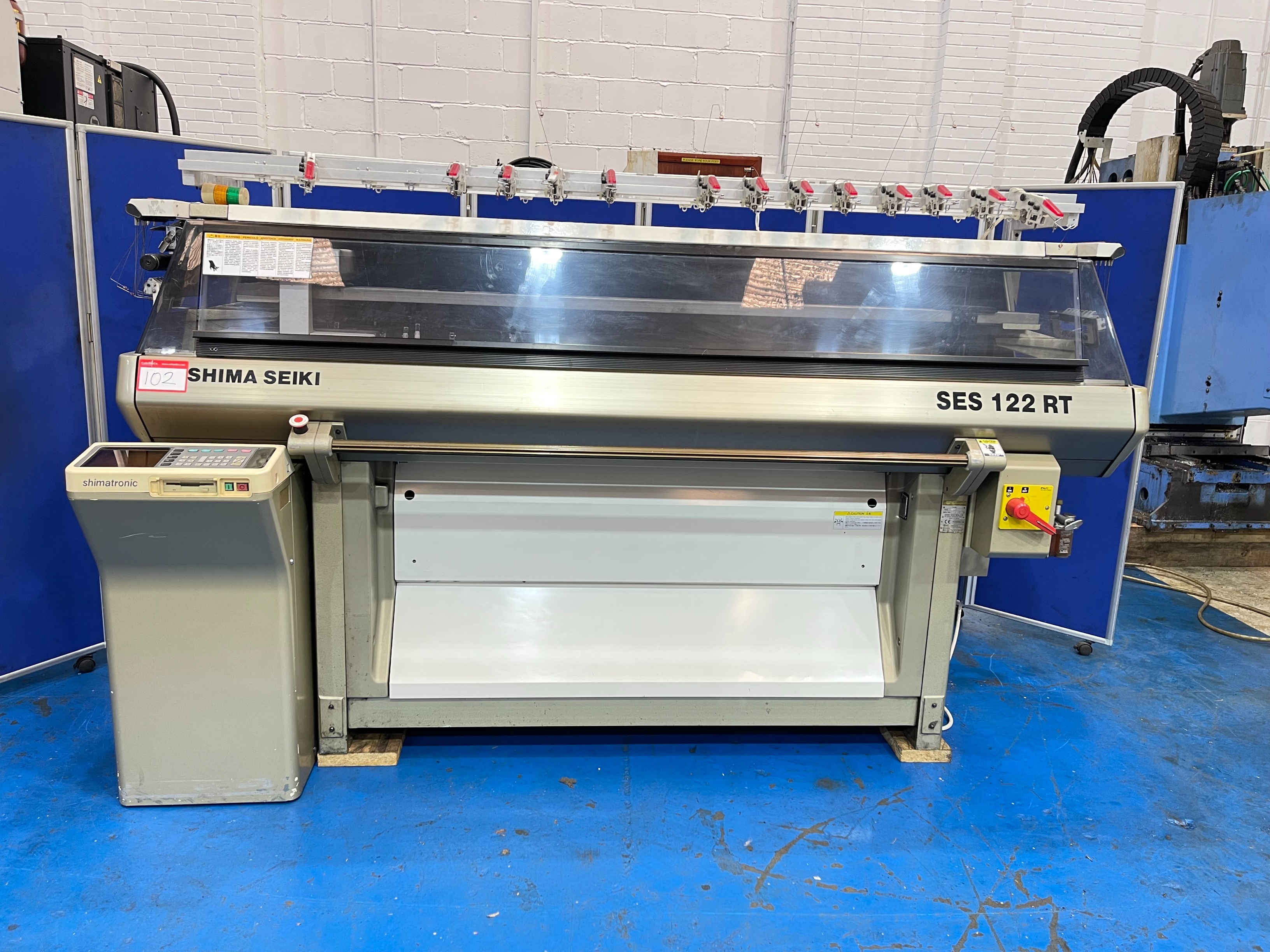 Shima Seiki SES 122RT Flat Bed Knitting Machine
