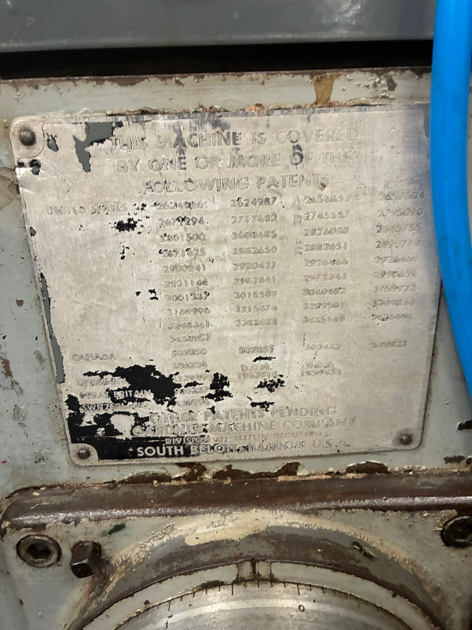 Gardner SDG3 Horizontal double-disc grinder  
