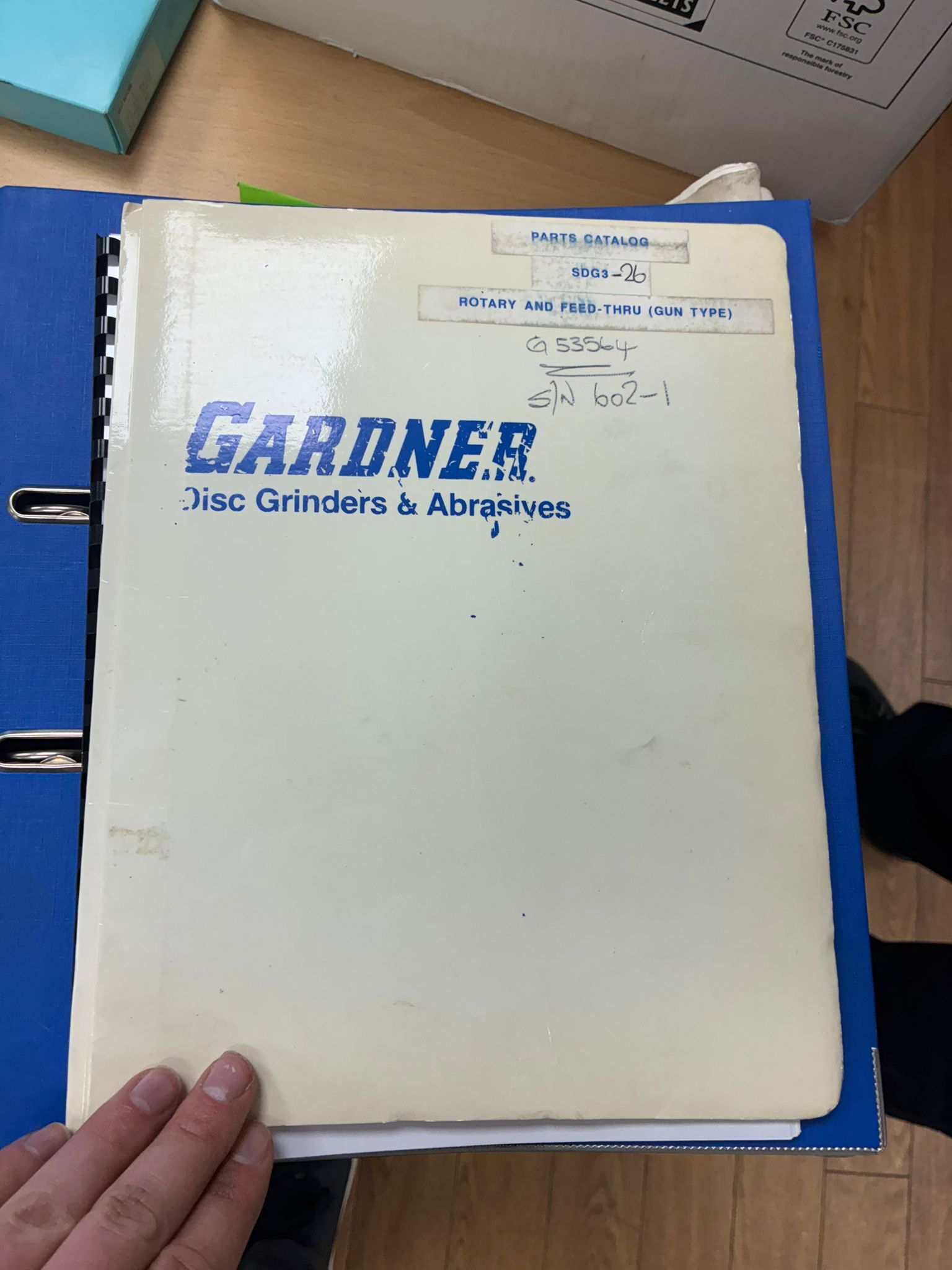 Gardner SDG3 Horizontal double-disc grinder  