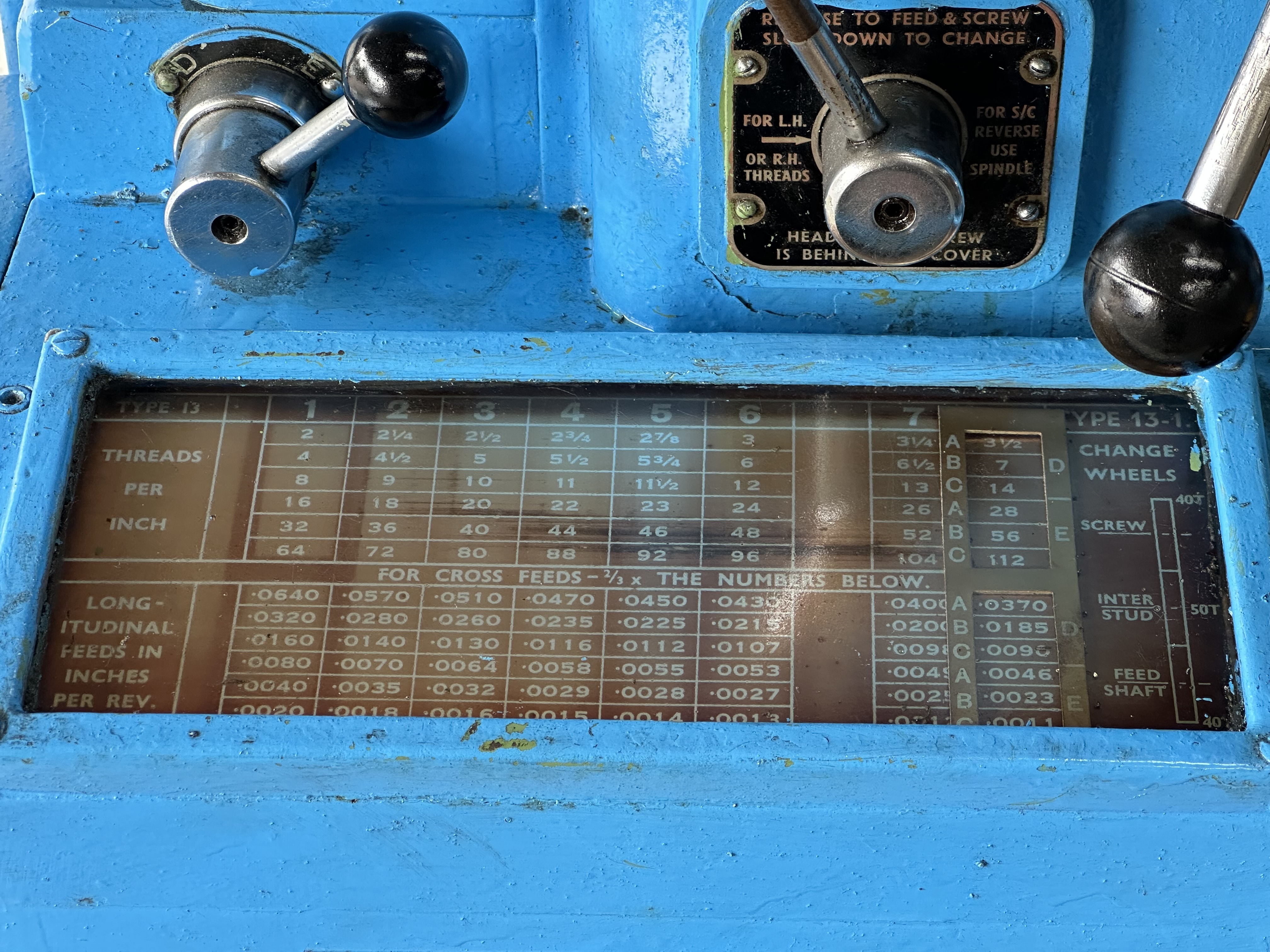 Dean Smith & Grace Type 13 - 1SB Lathe