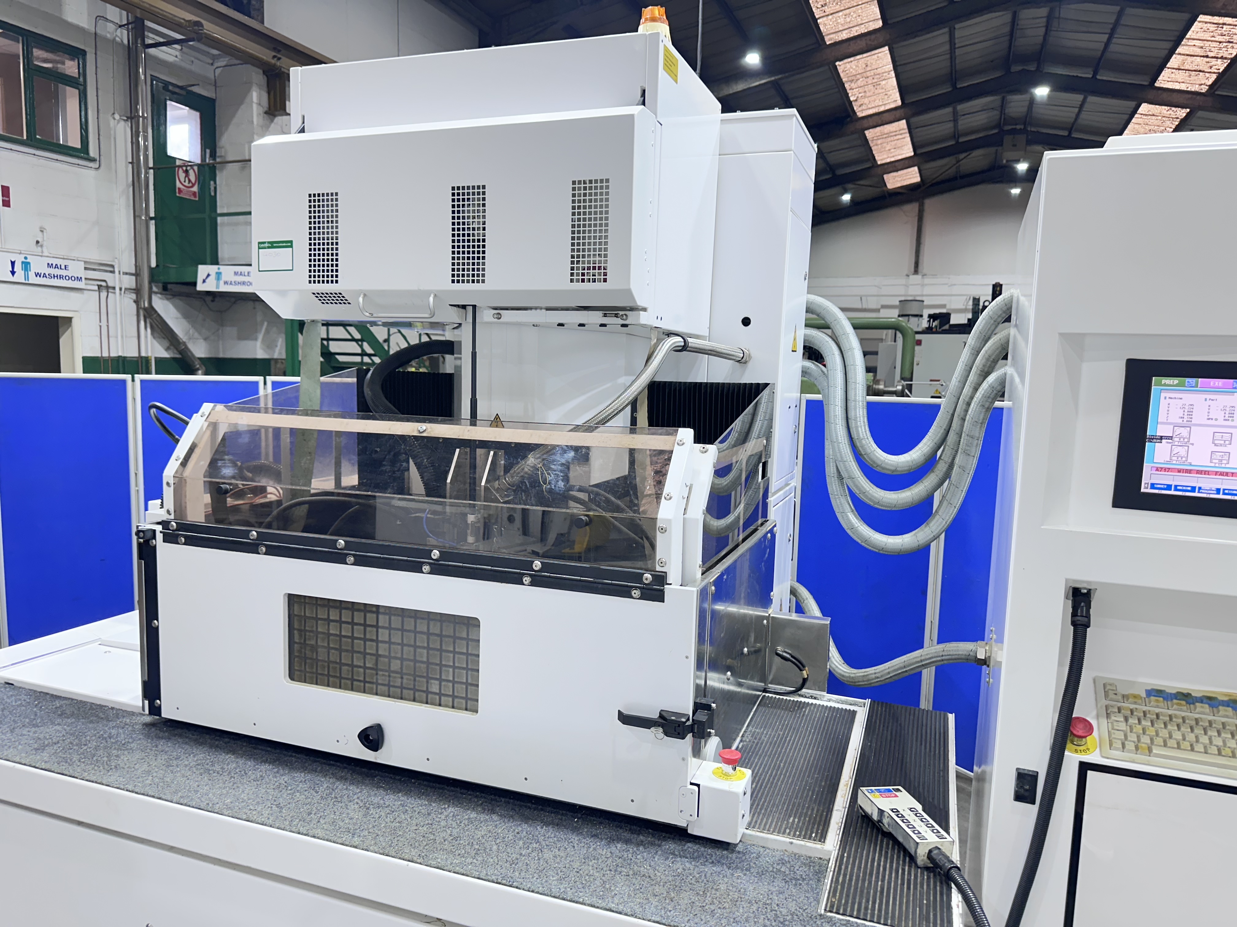 Charmilles Robofil 4030 SI-TW Wire-Cut Electro-Discharge Machine. (2002)