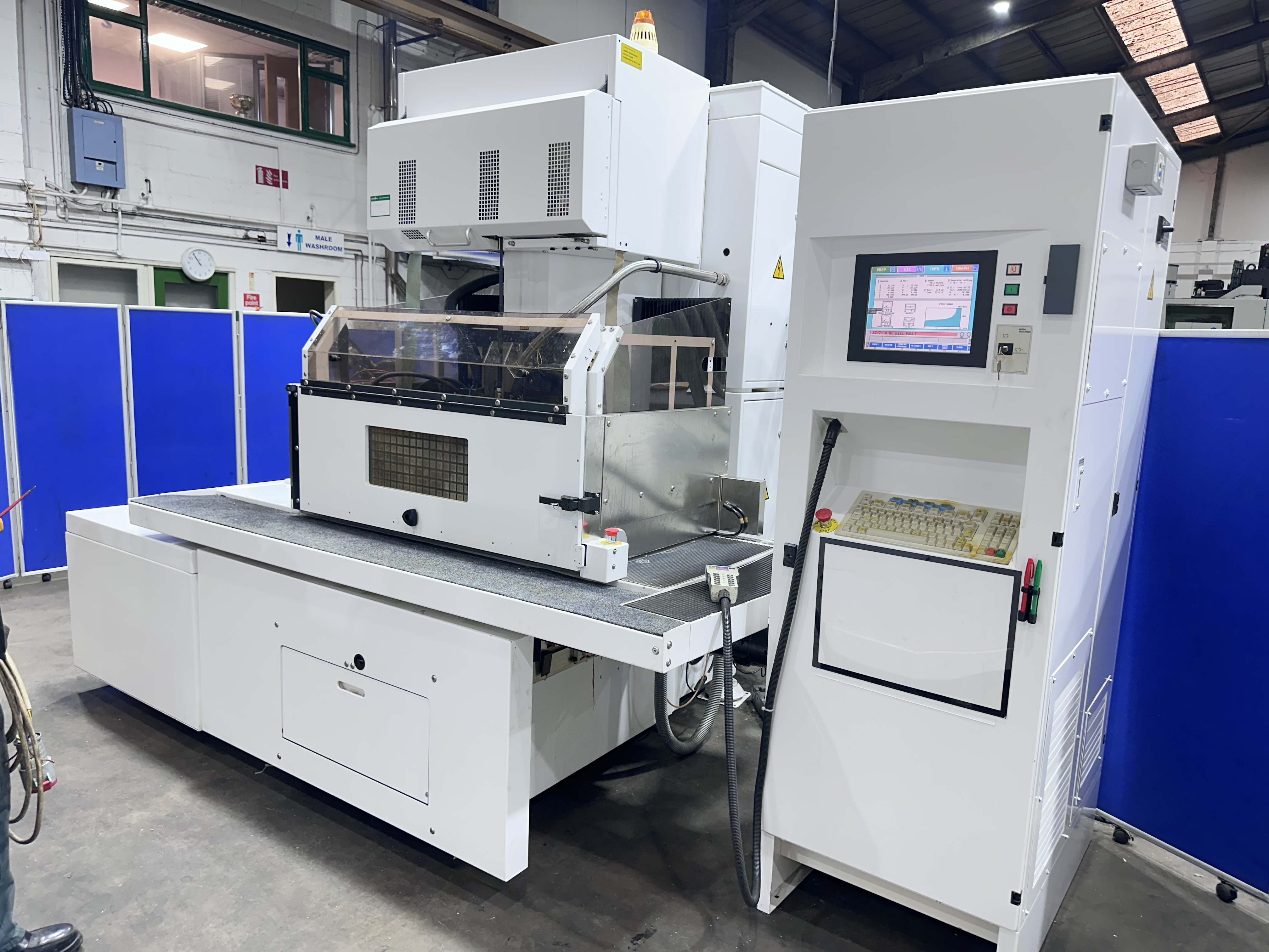Charmilles Robofil 4030 SI-TW Wire-Cut Electro-Discharge Machine. (2002)