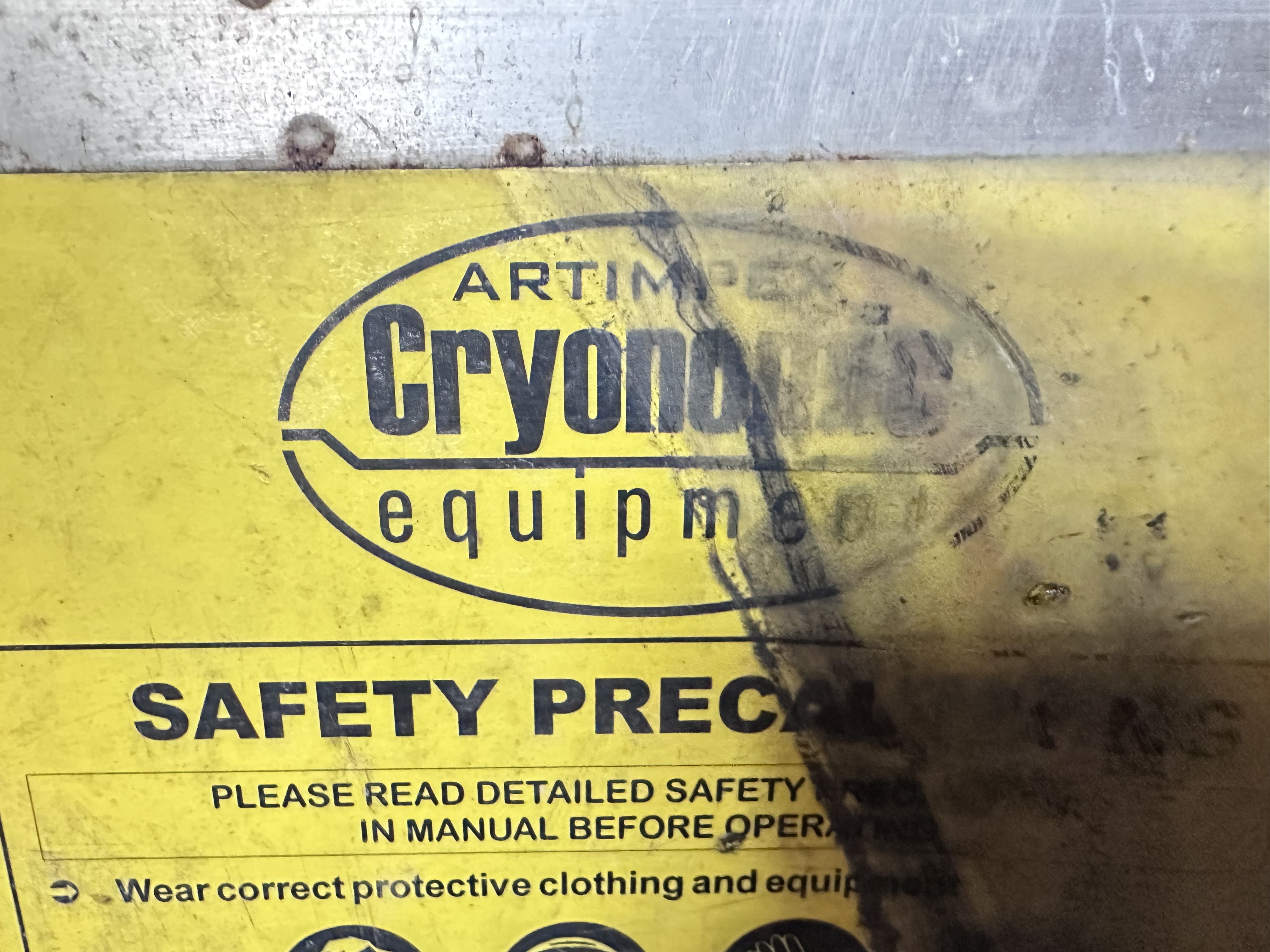 Artimpex Cryonic VSU 110 Dry Ice Blast Machine