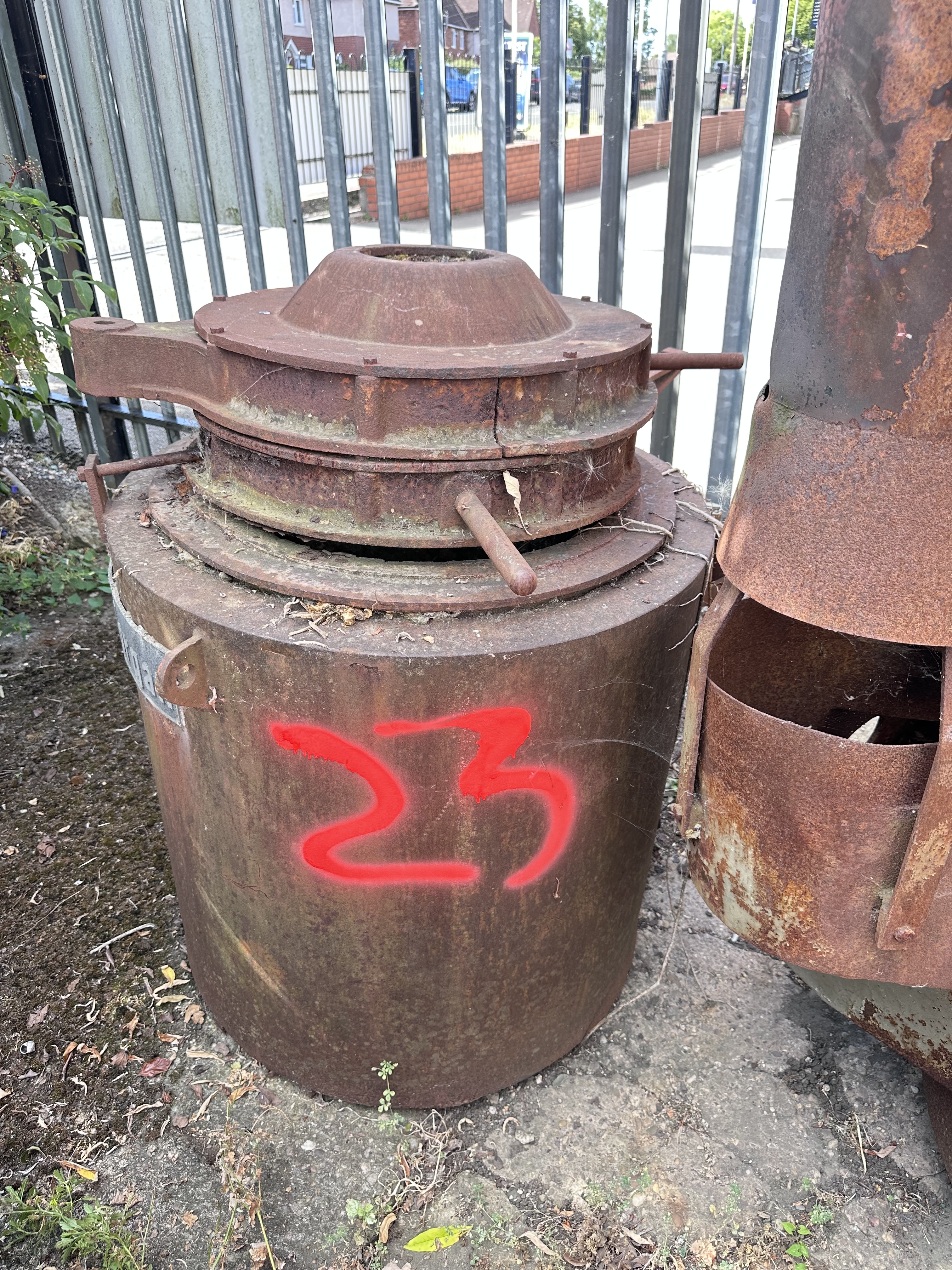 Various Gun Metal Furnaces