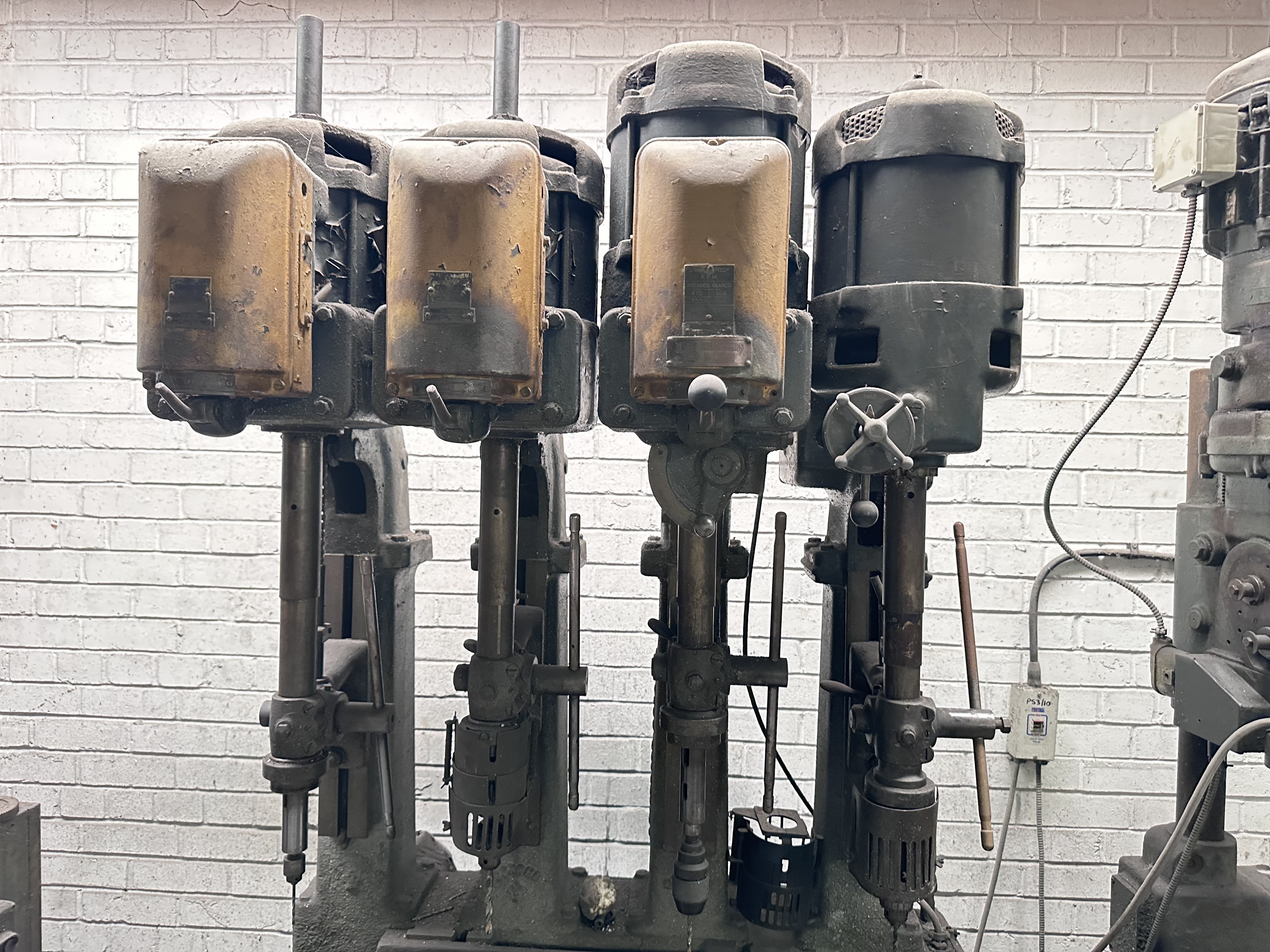 Pollard 4 Spindle Pillar Drill