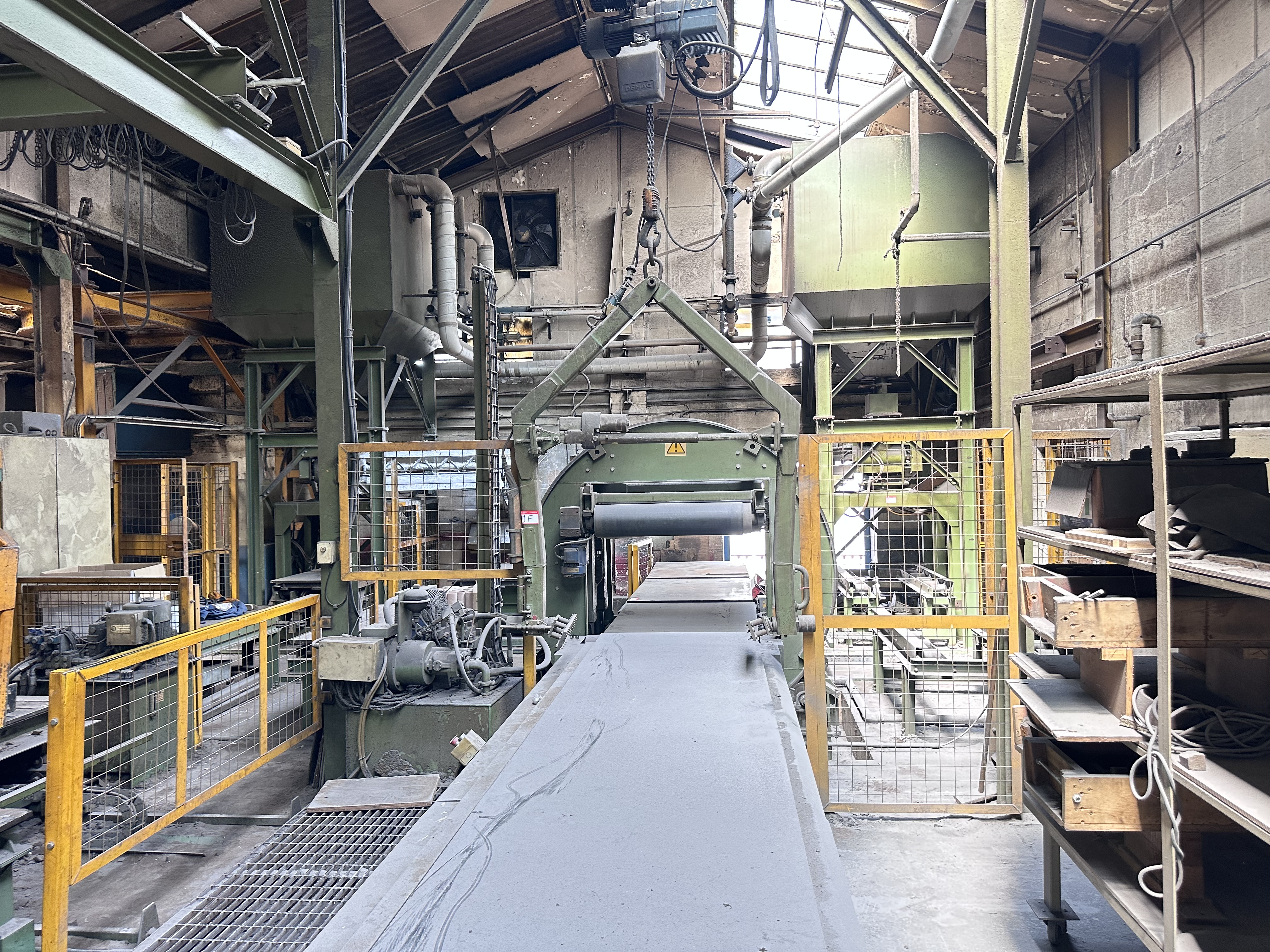 3495 - Aluminium Sand Mould/Casting Line, Sand Mixers, Core Making Machines, Pouring Ladles and Toolroom Machinery