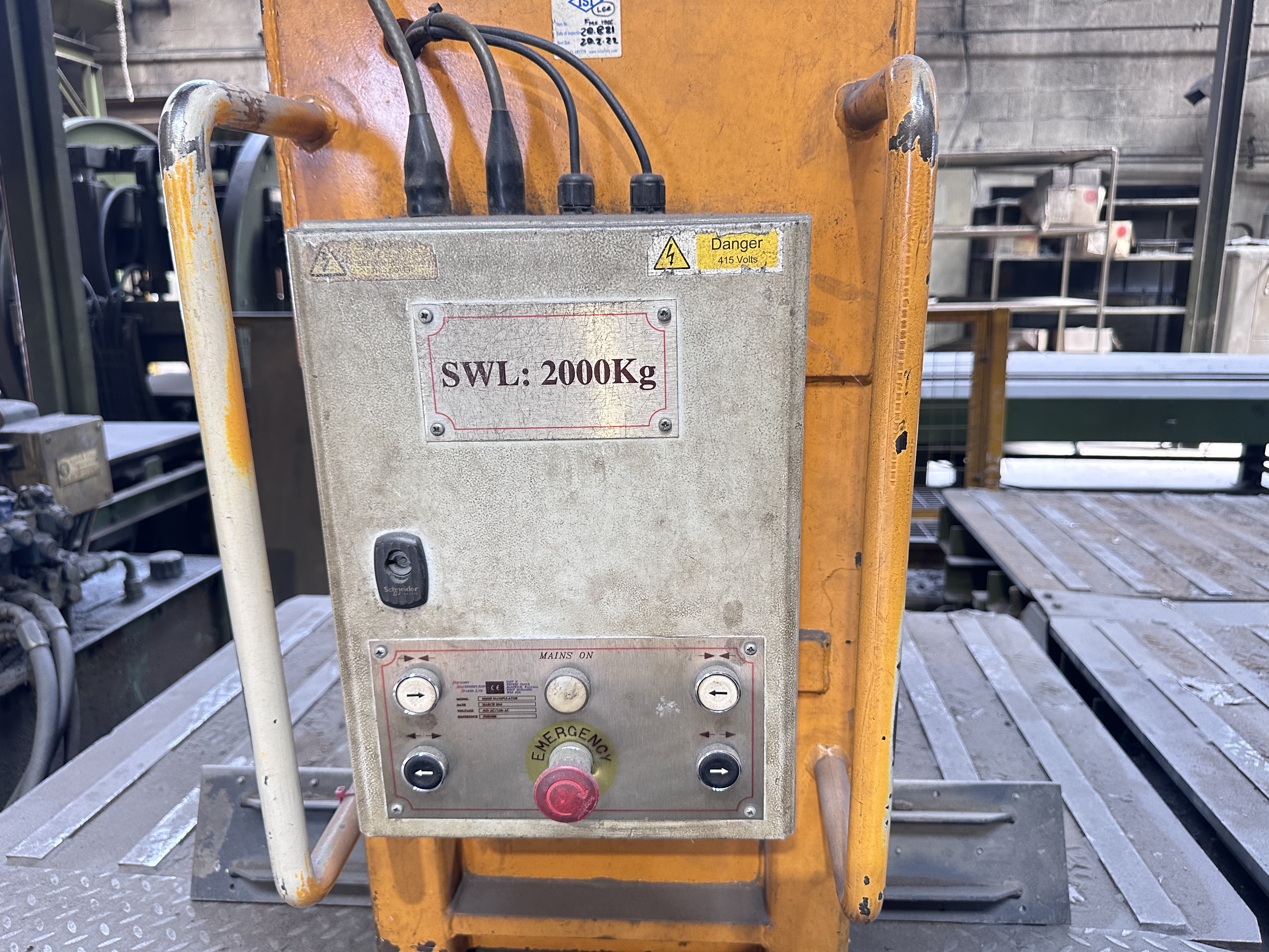 Stahl 2000kg Overhead Manipulator Grab