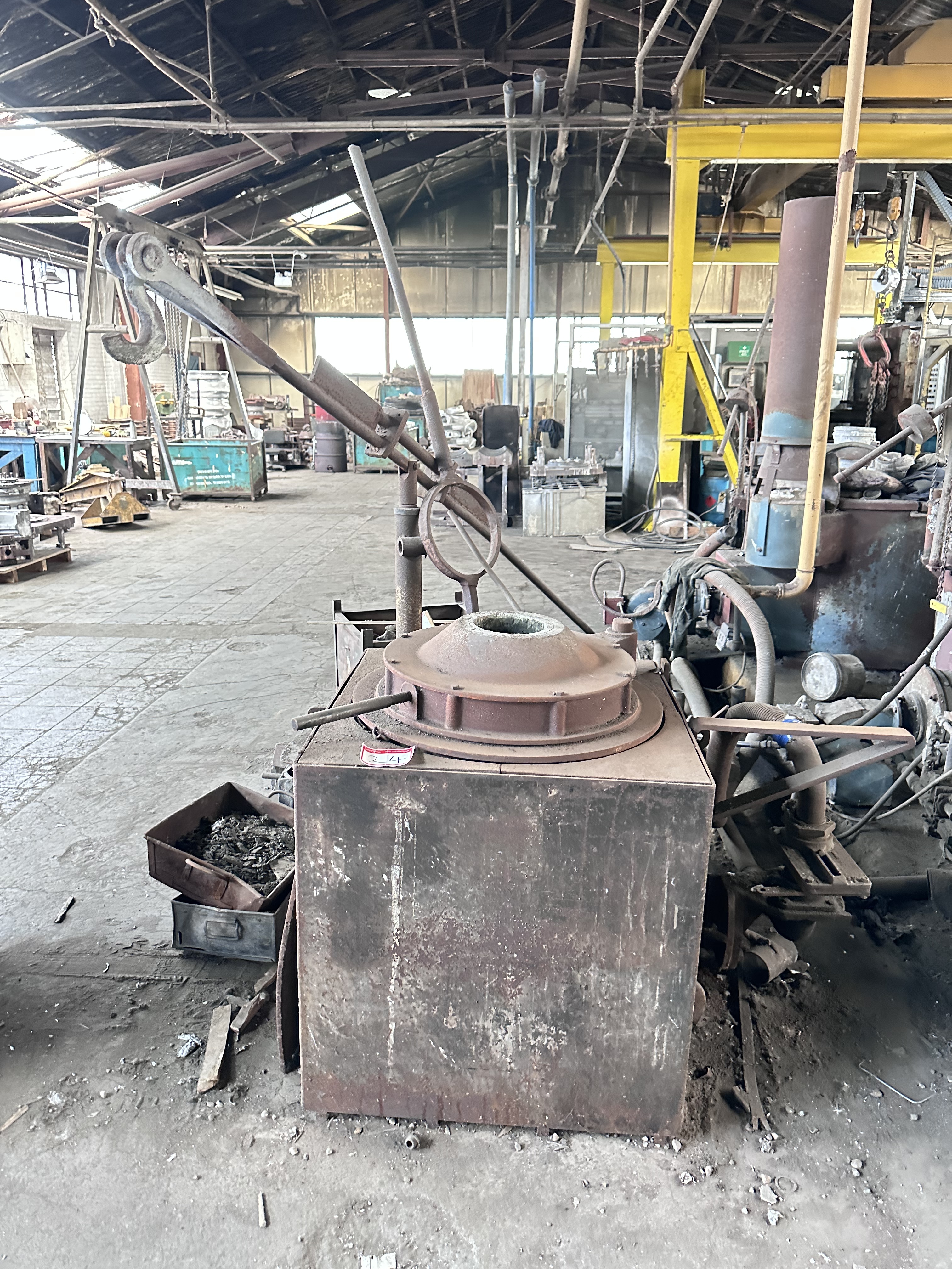 Morgan Copper Crucible Furnace Type LO