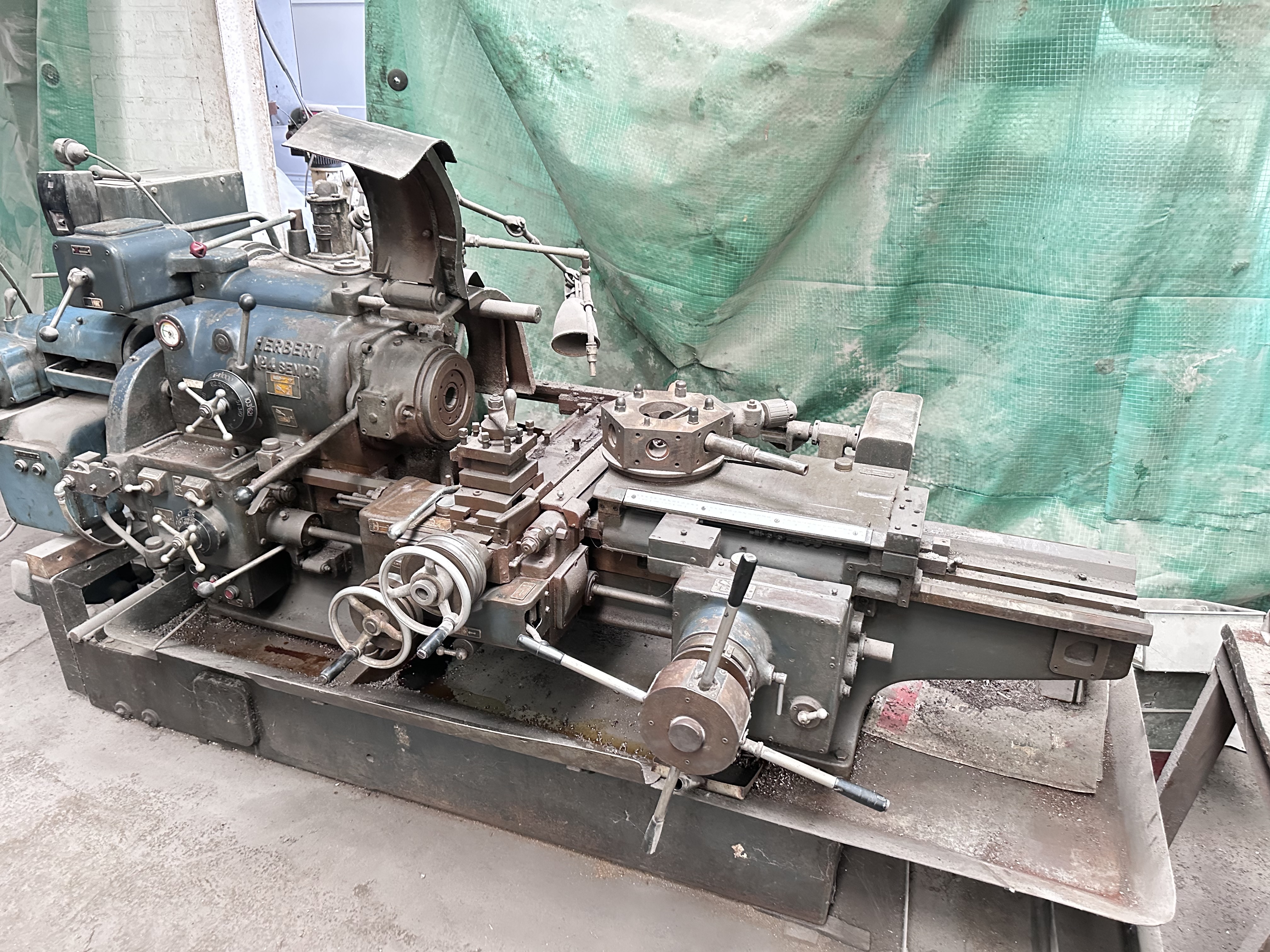 Herbert No. 4 Senior Capstan Lathe with Barfeed