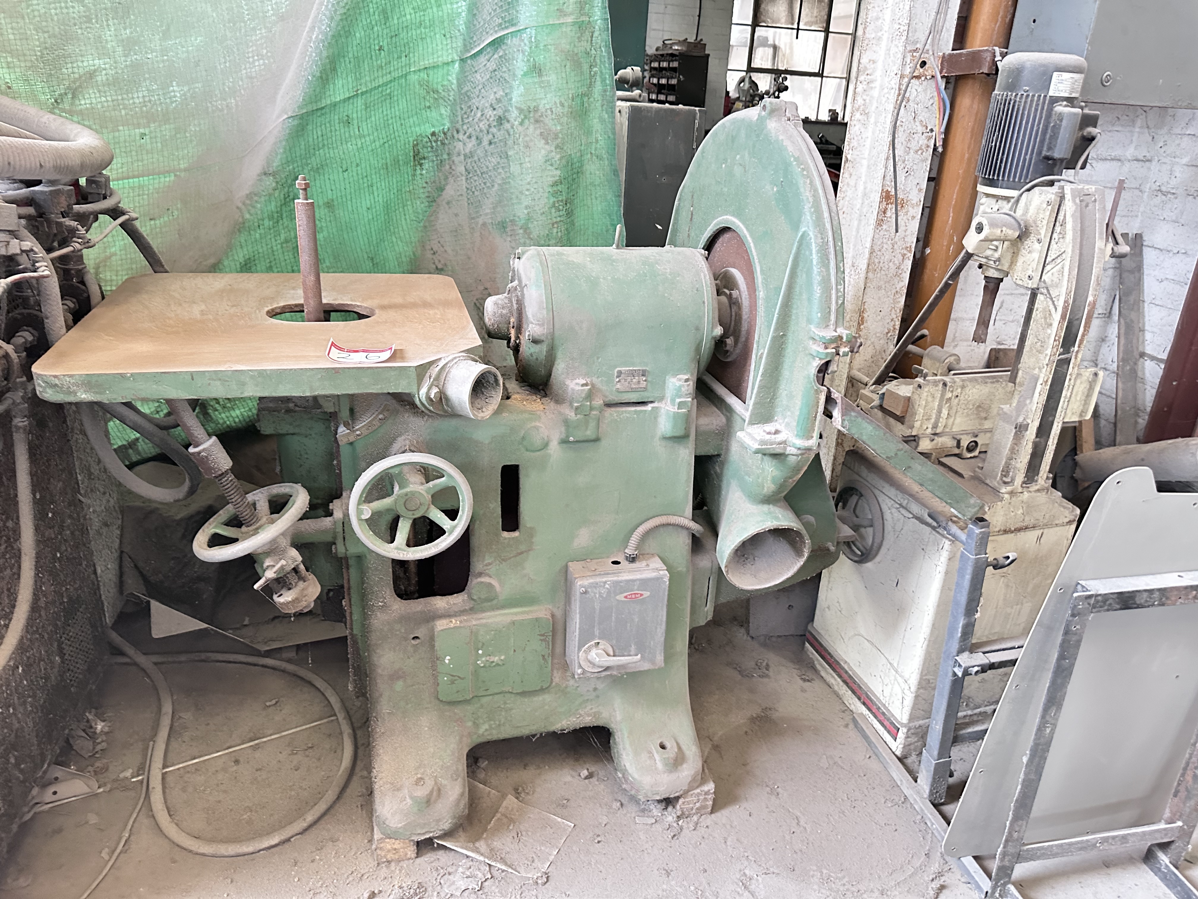 Wadkin 24" Disc & Bobbin Sander