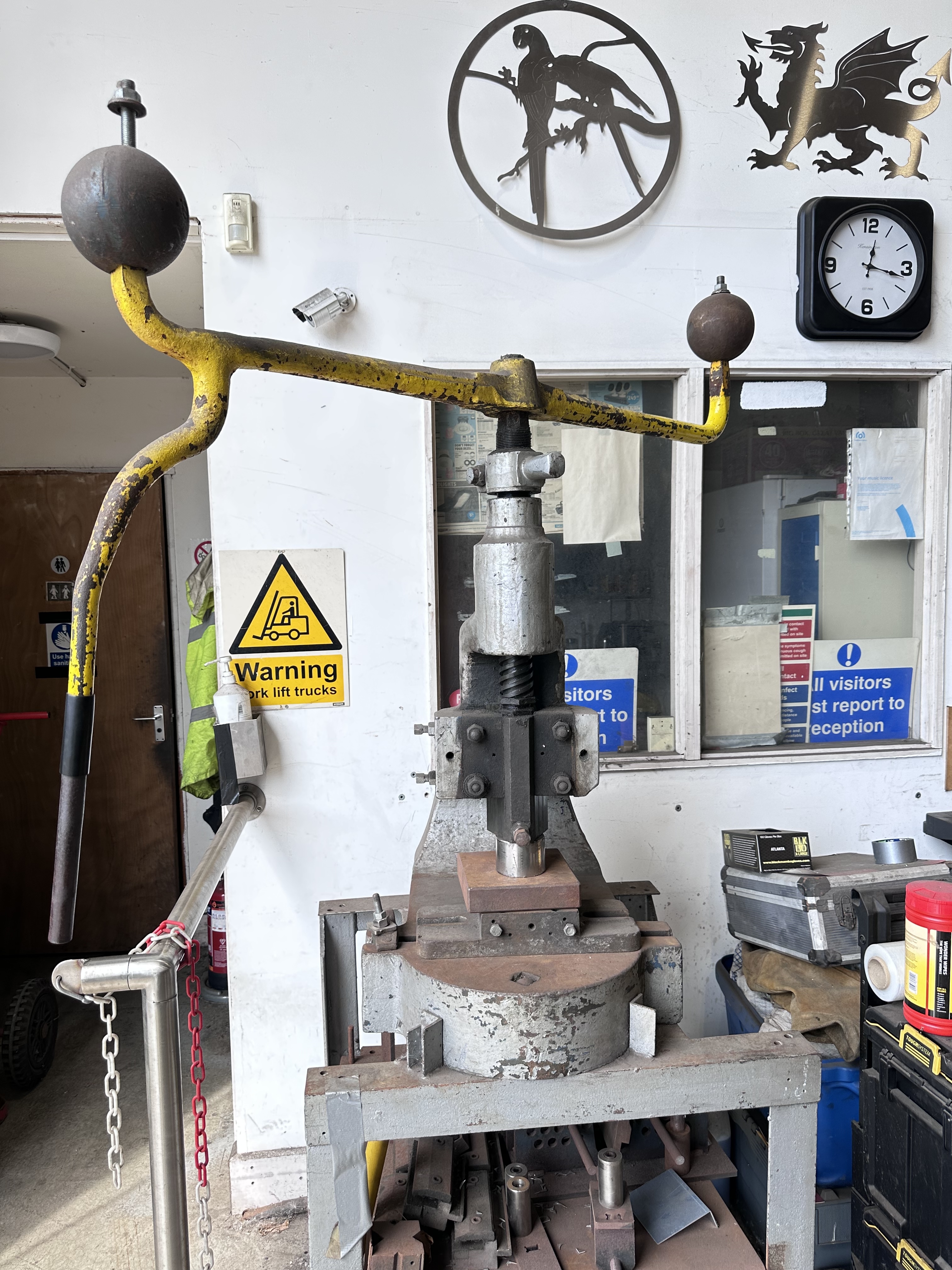 Sweeney & Blocksidge Manual Fly Press