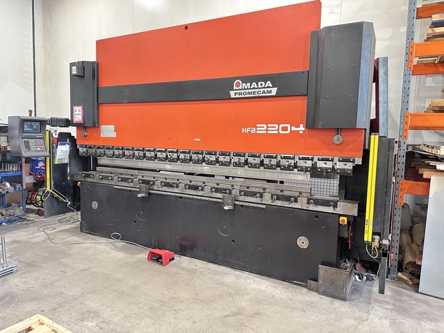 Amada Promecam HFB 2204 8-Axis Hydraulic Press Brake (1999)