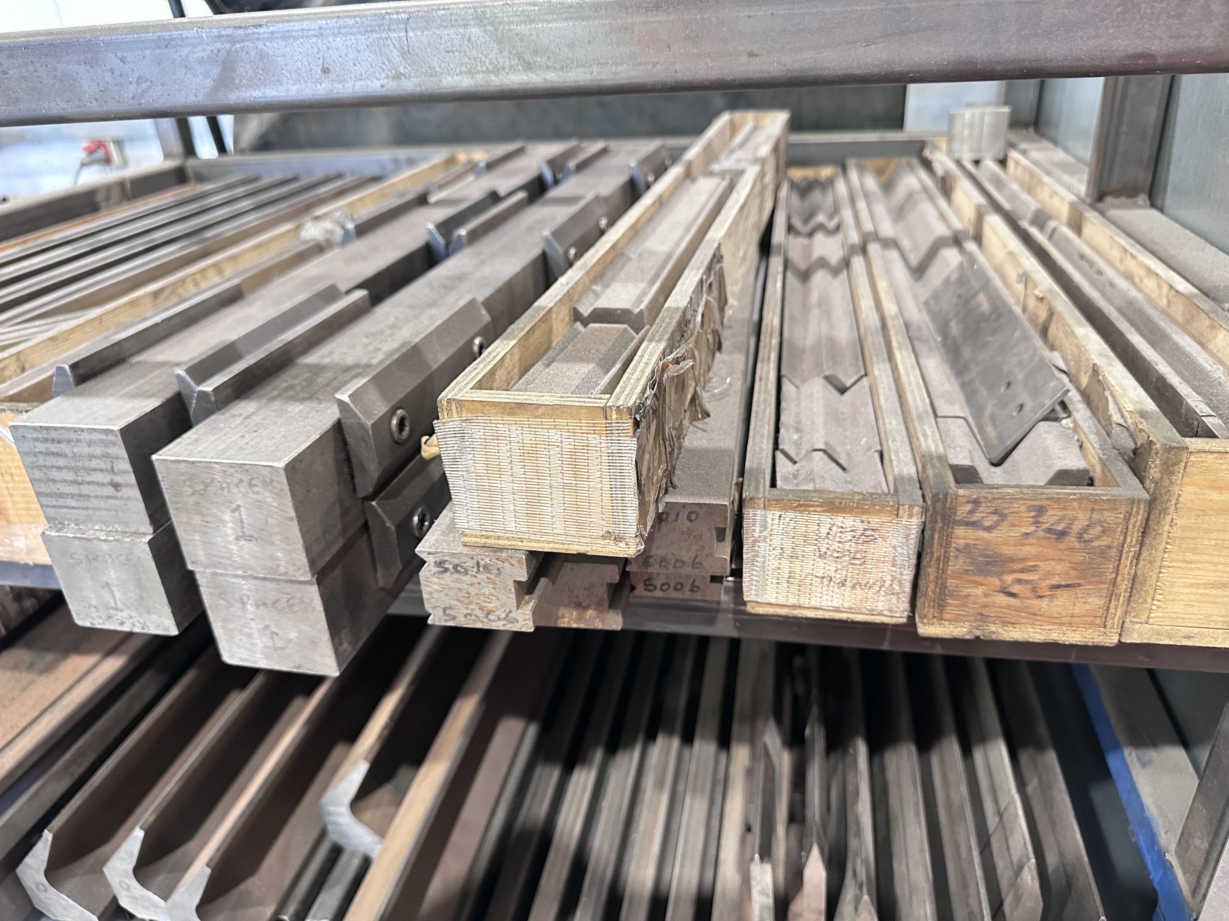 Various Press Brake Tooling as used on Amada Press Brake