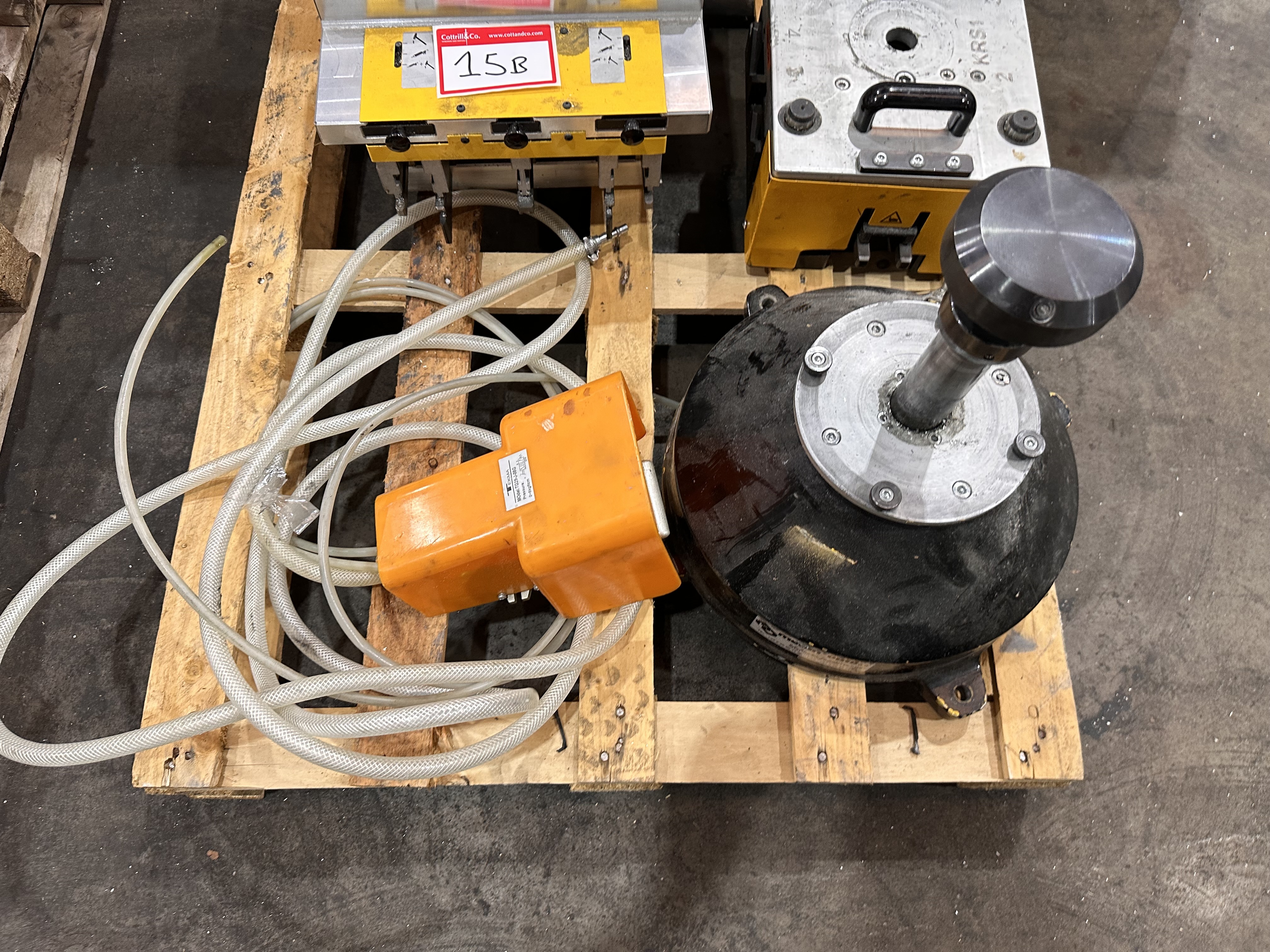 Selection of Profile Tooling including Mecan Outil Air Press Cylinder & Pedal